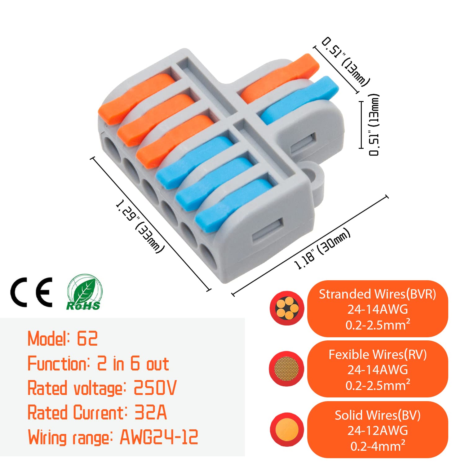 Misopily LMS0815MA0323 Wire-Connectors - View #4