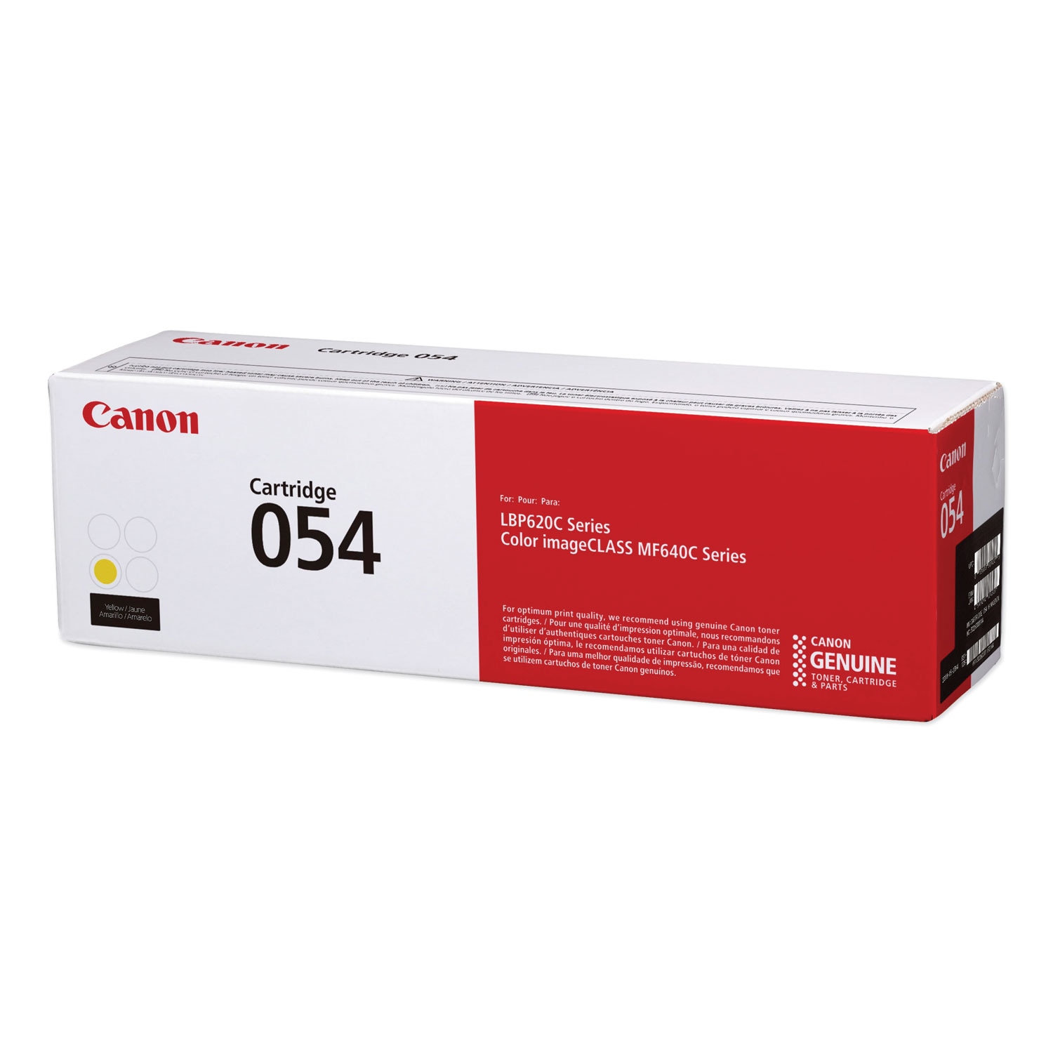 Canon 3021C001 (054) Toner 1200 Page-Yield Yellow #3021C001