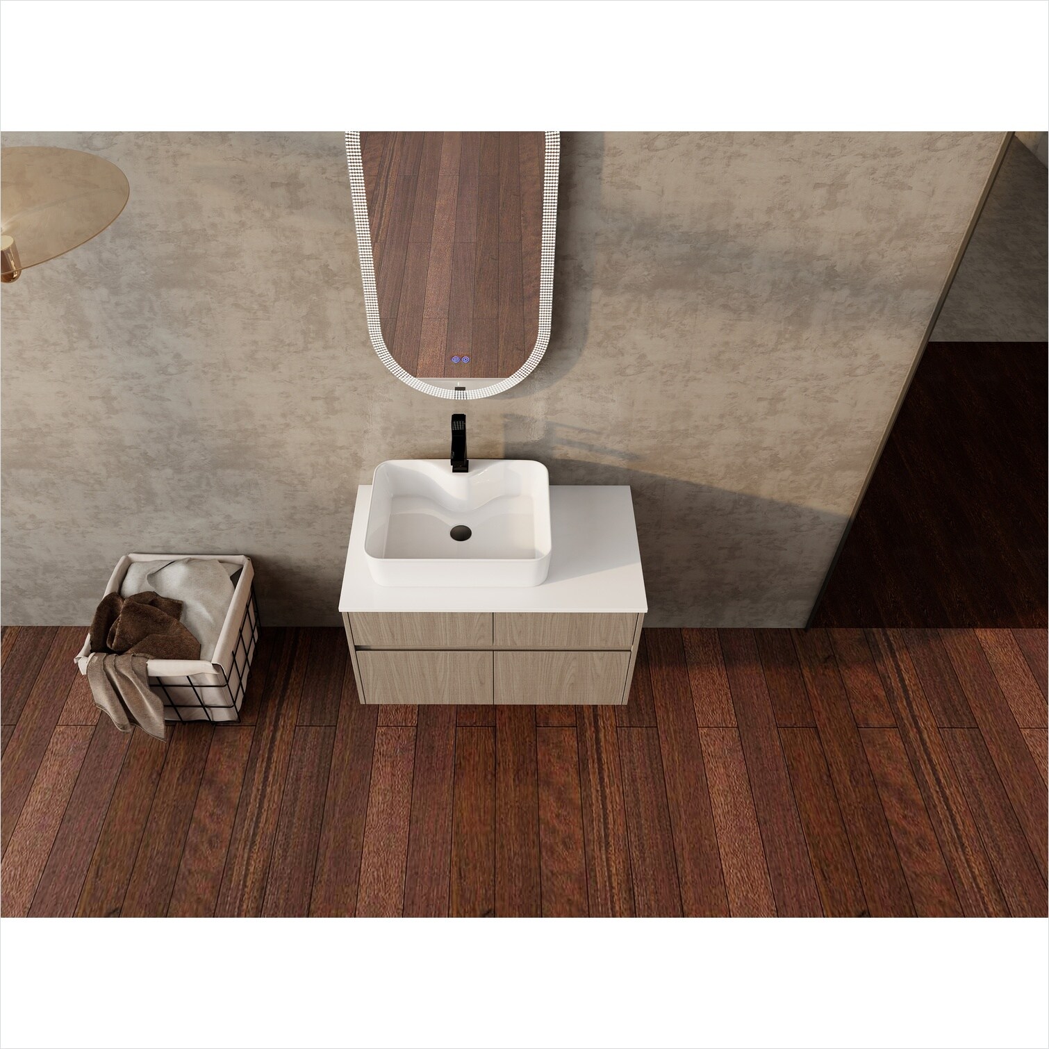 Watnature CPGC3OR7X9HX Bath-Vanity-Combo - View #7