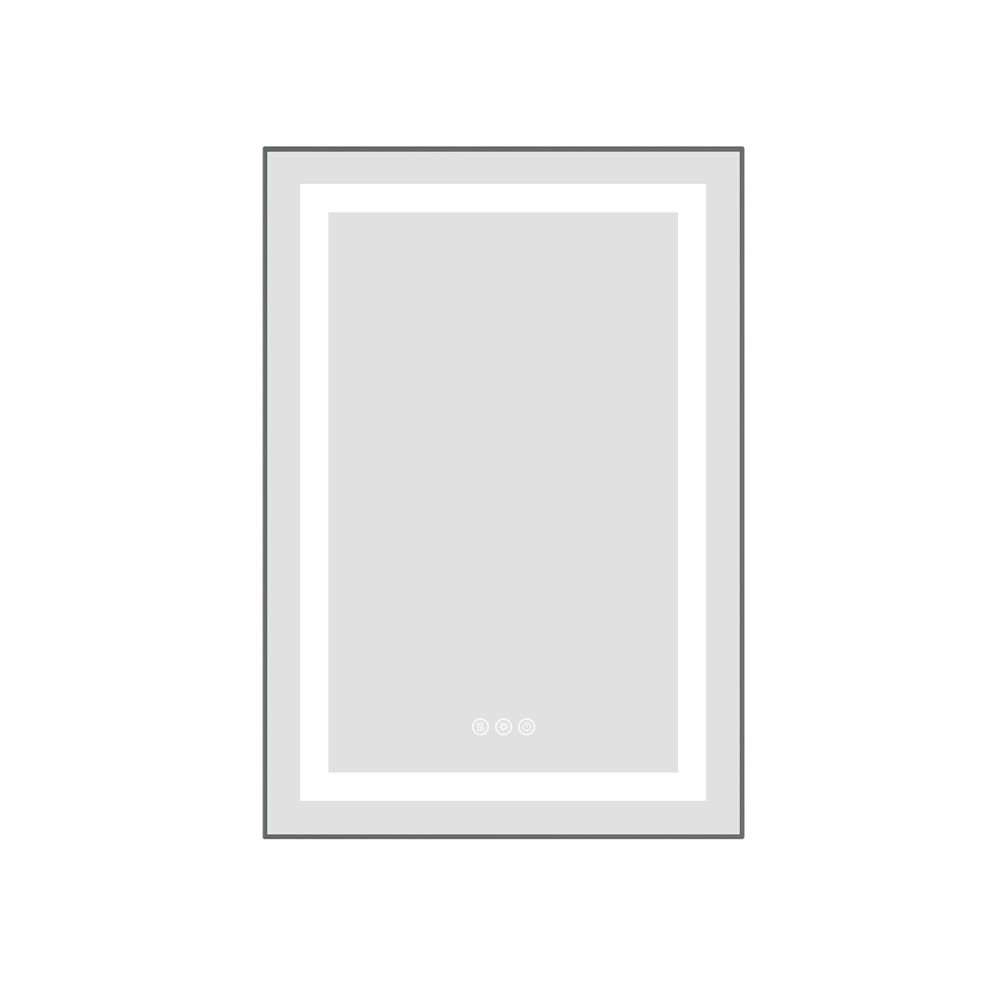 Misopily LMS0226M62 Framed-Bath-Mirrors - View #2