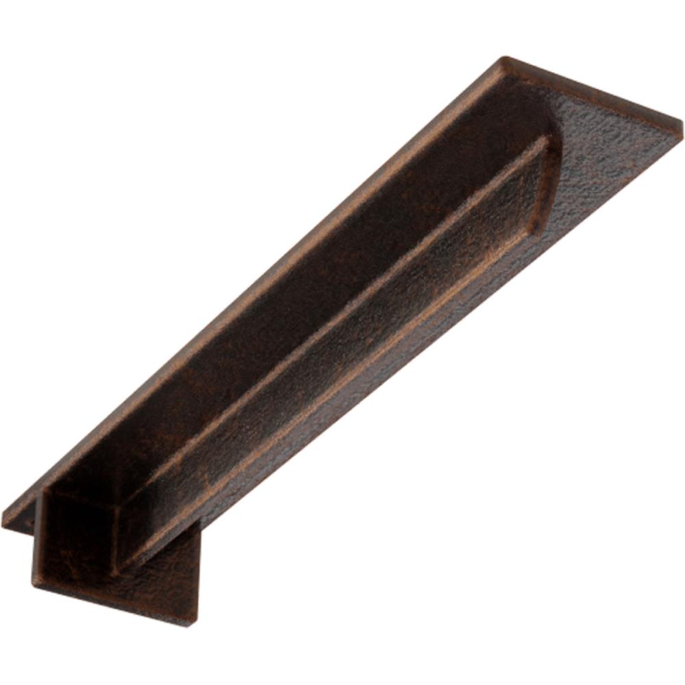 Ekena Millwork BKTM03X16X02HEACO Heaton Hidden 16-in x 3-in x 2-in Antique copper Steel Countertop support bracket