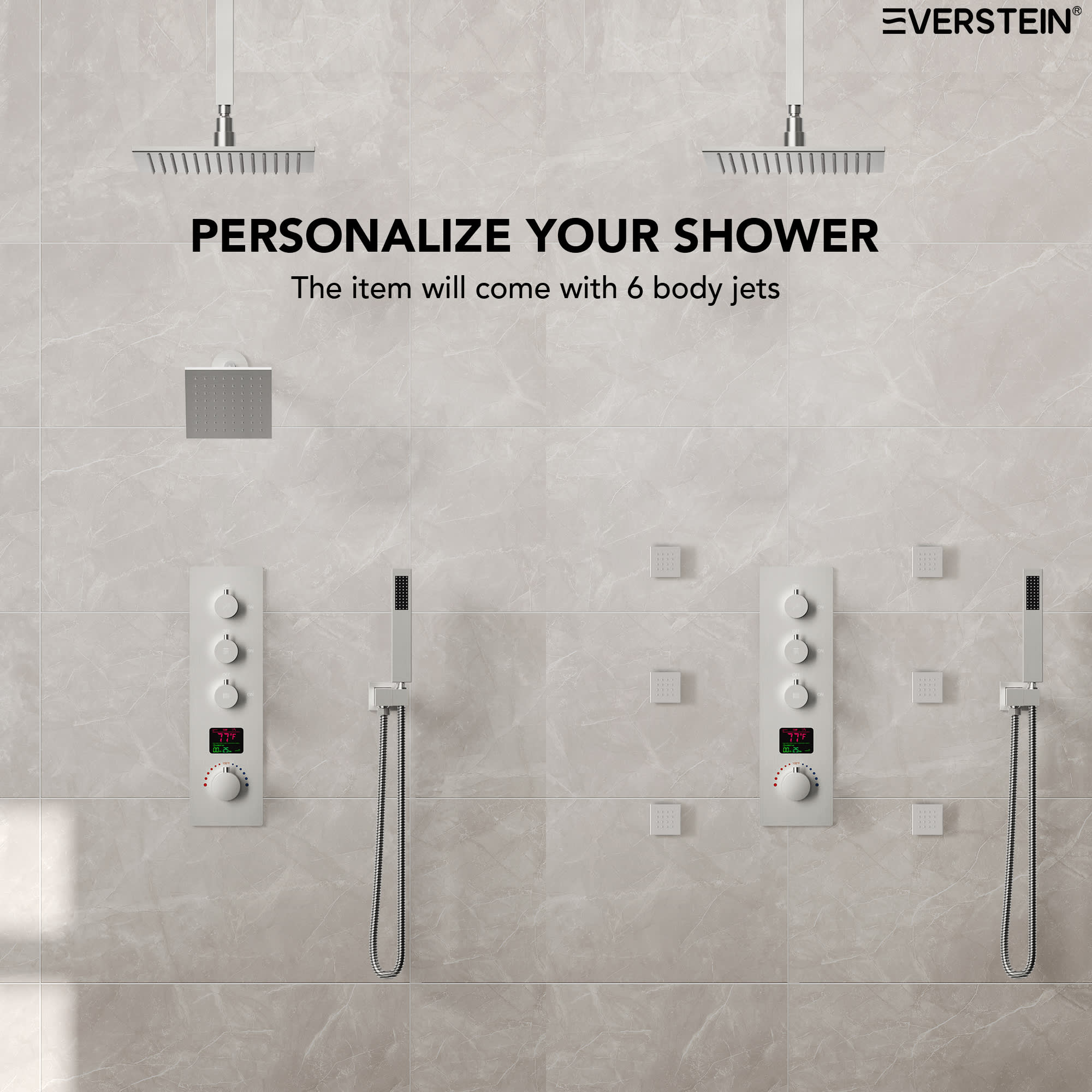 EVERSTEIN SFS-1026-NK12 Tub-Shower-Faucets - View #5