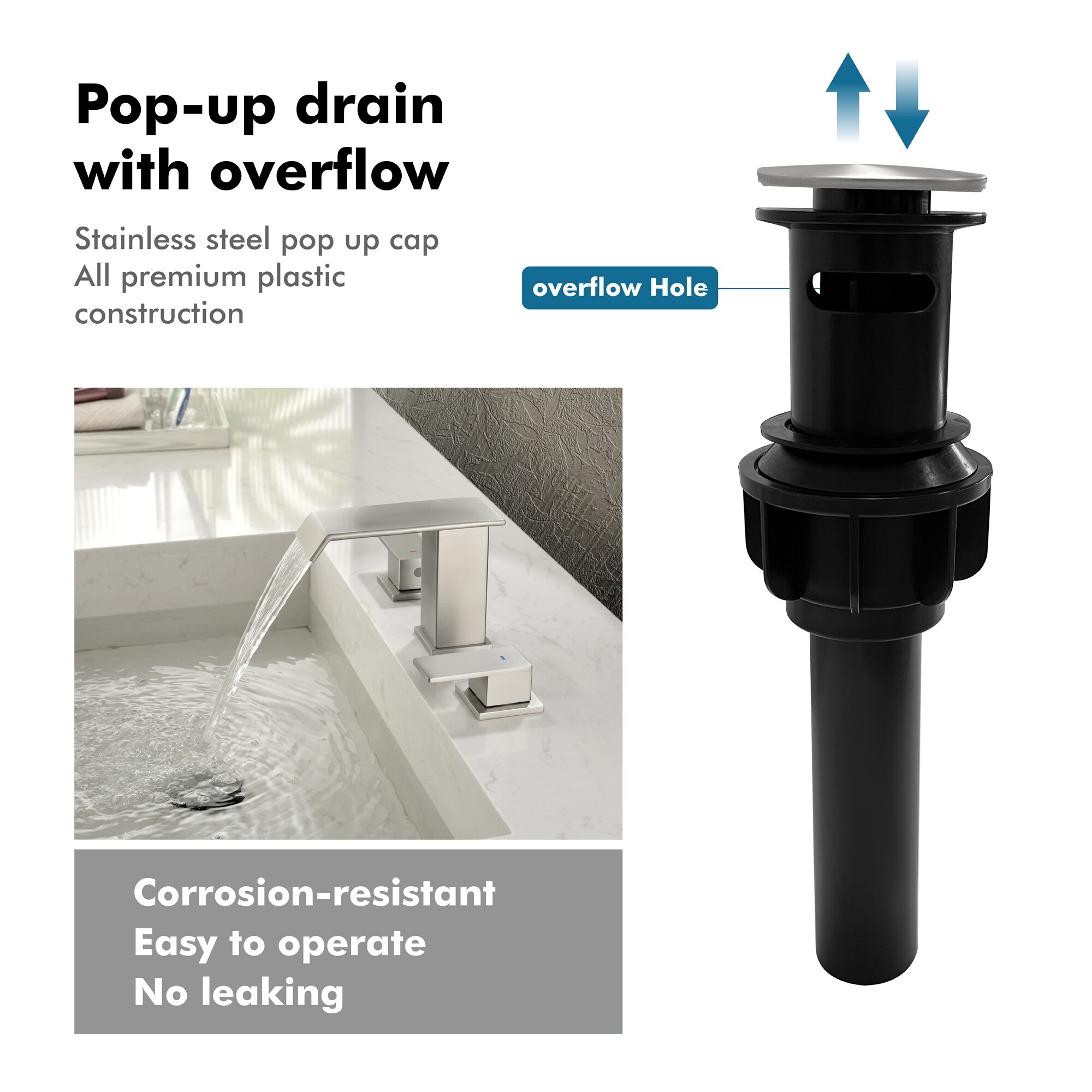 WELLFOR WF-B3353-PC Lavatory-Faucets - View #9