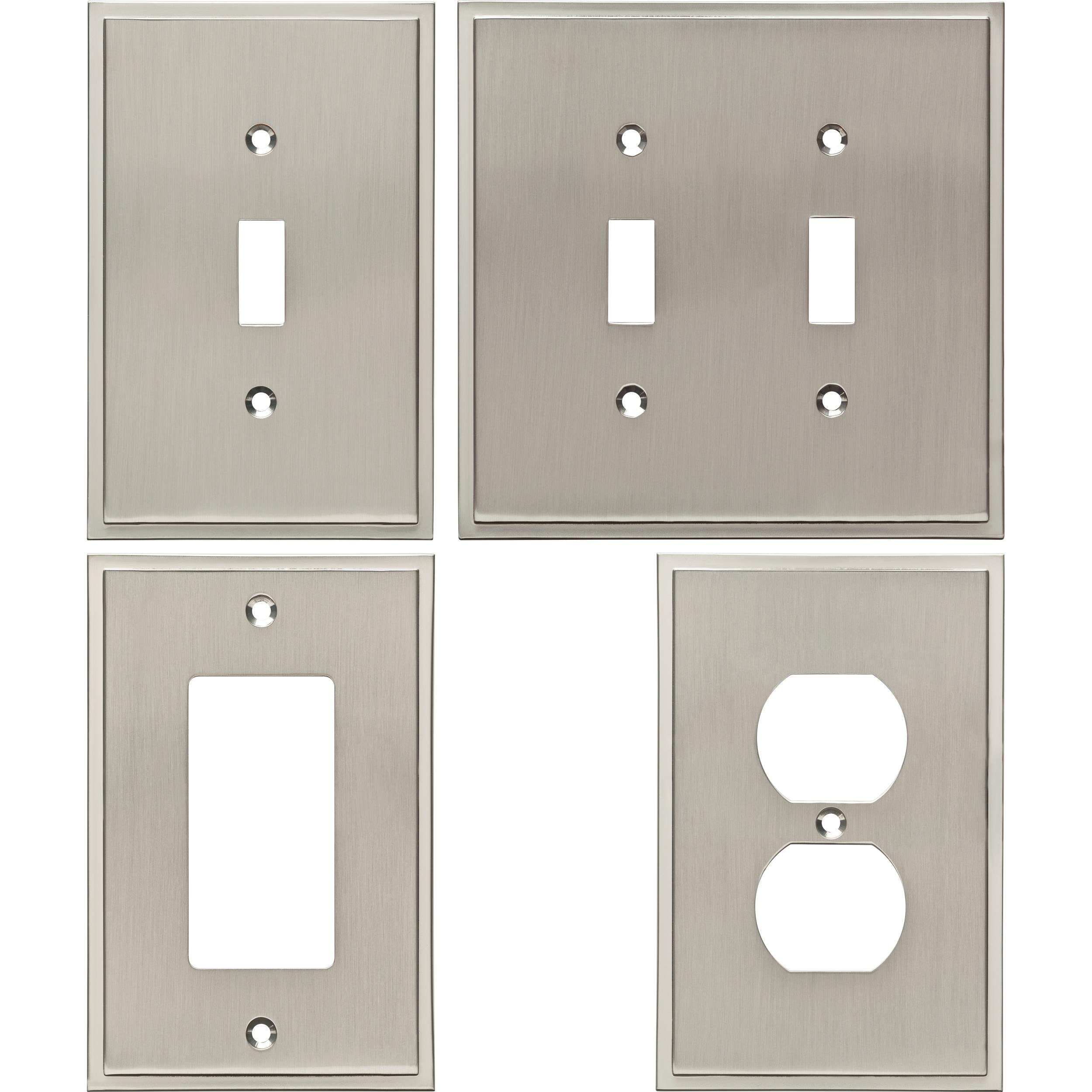 allen + roth W35311-SN-KT Electrical-Wall-Plates - View #5