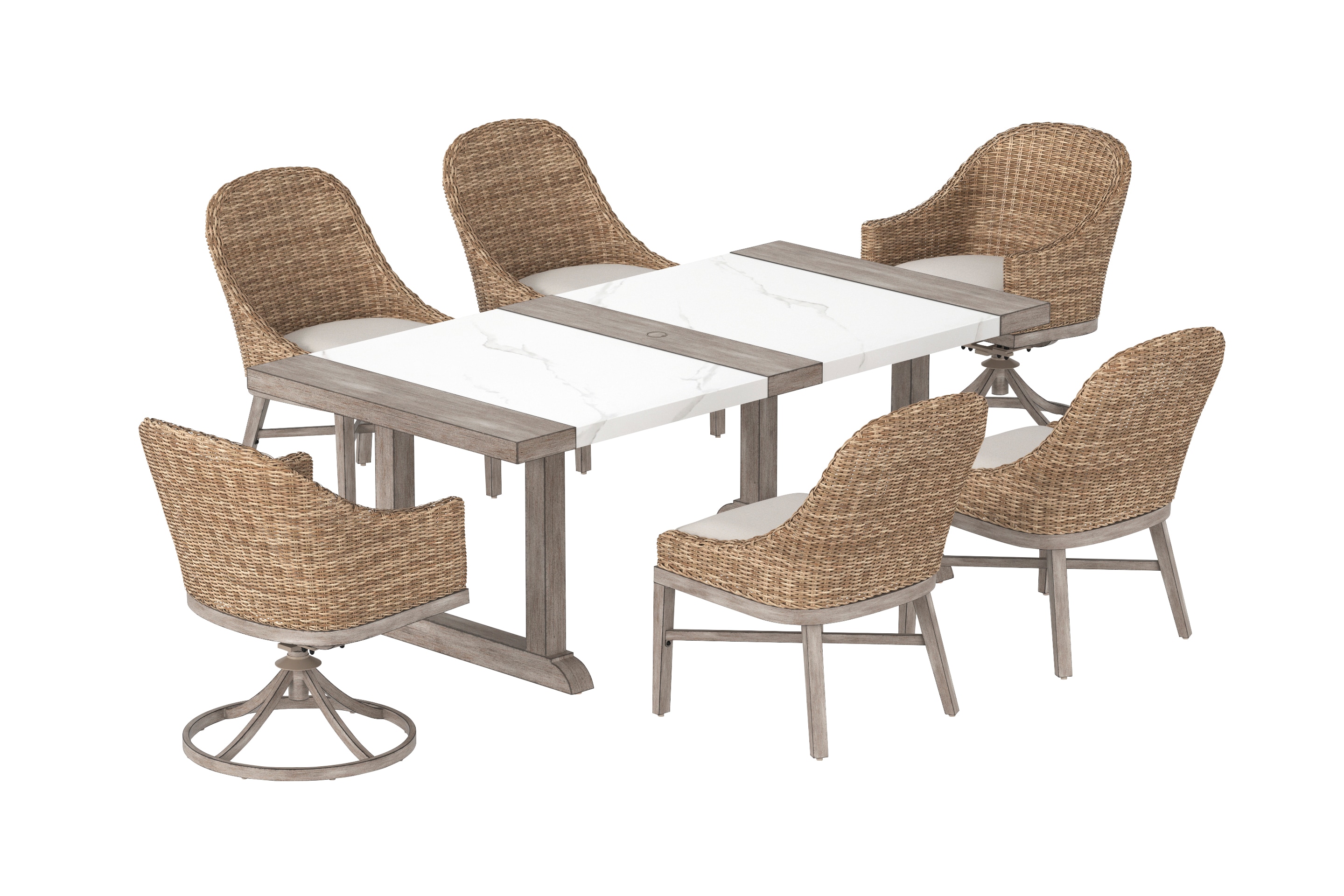 Allen and roth outdoor deals dining sets