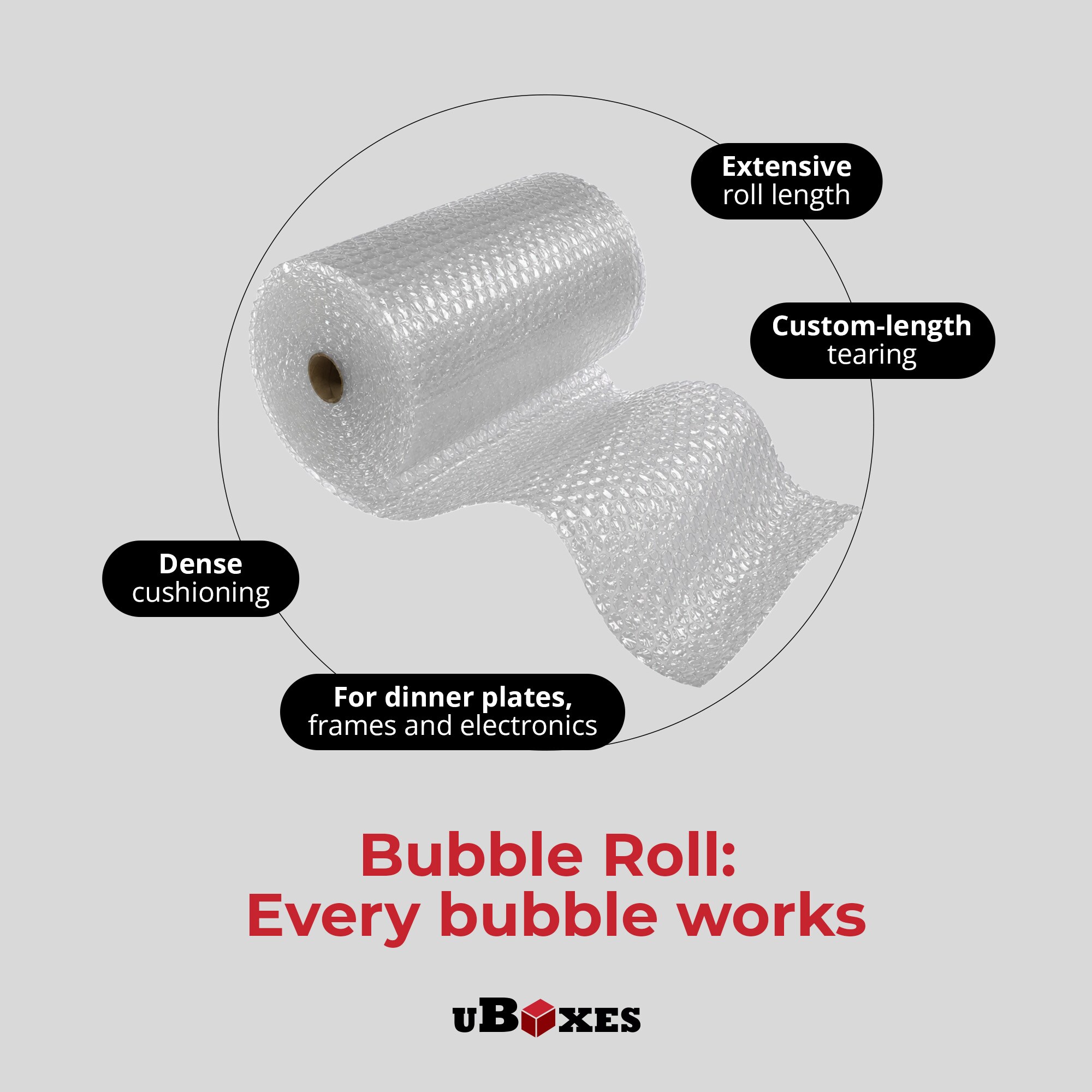 uBoxes BUBBSMA24175 Protective-Packaging - View #3