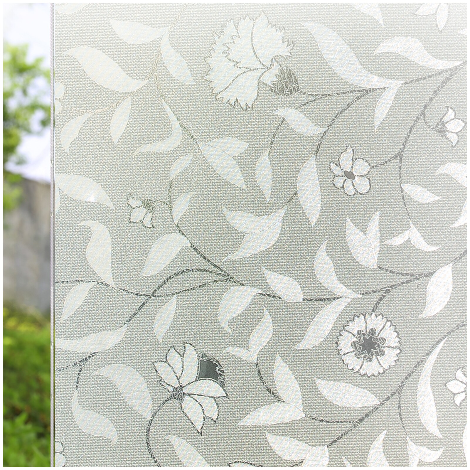 Cotton Colors CT049 35-1/4-in x 78-in Privacy Decorative Window Film