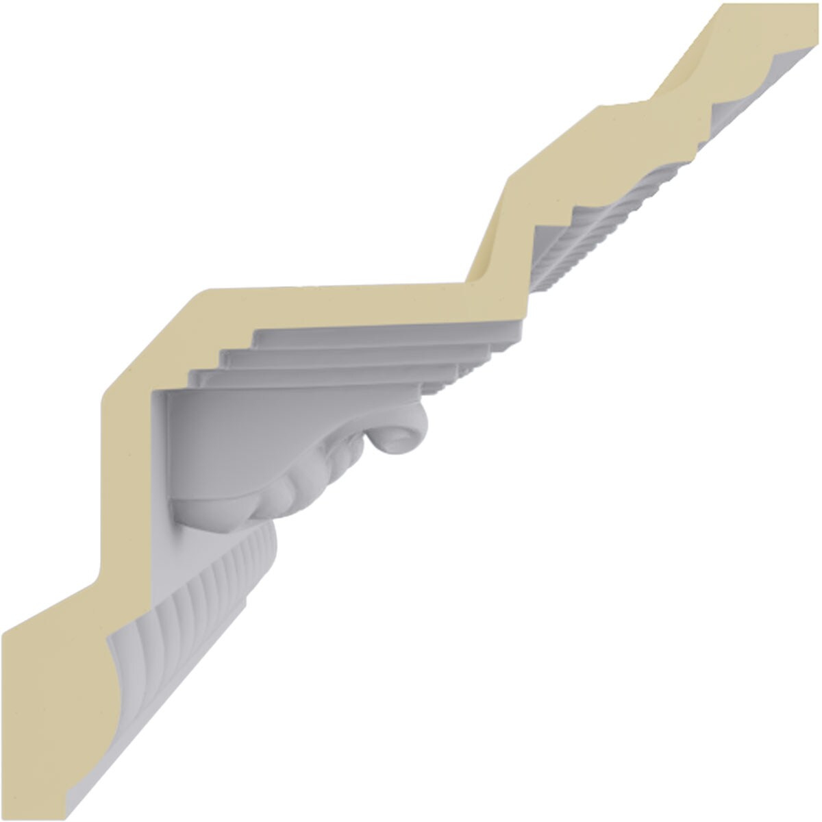Ekena Millwork MLD08X09X12RO Crown-Moulding - View #3