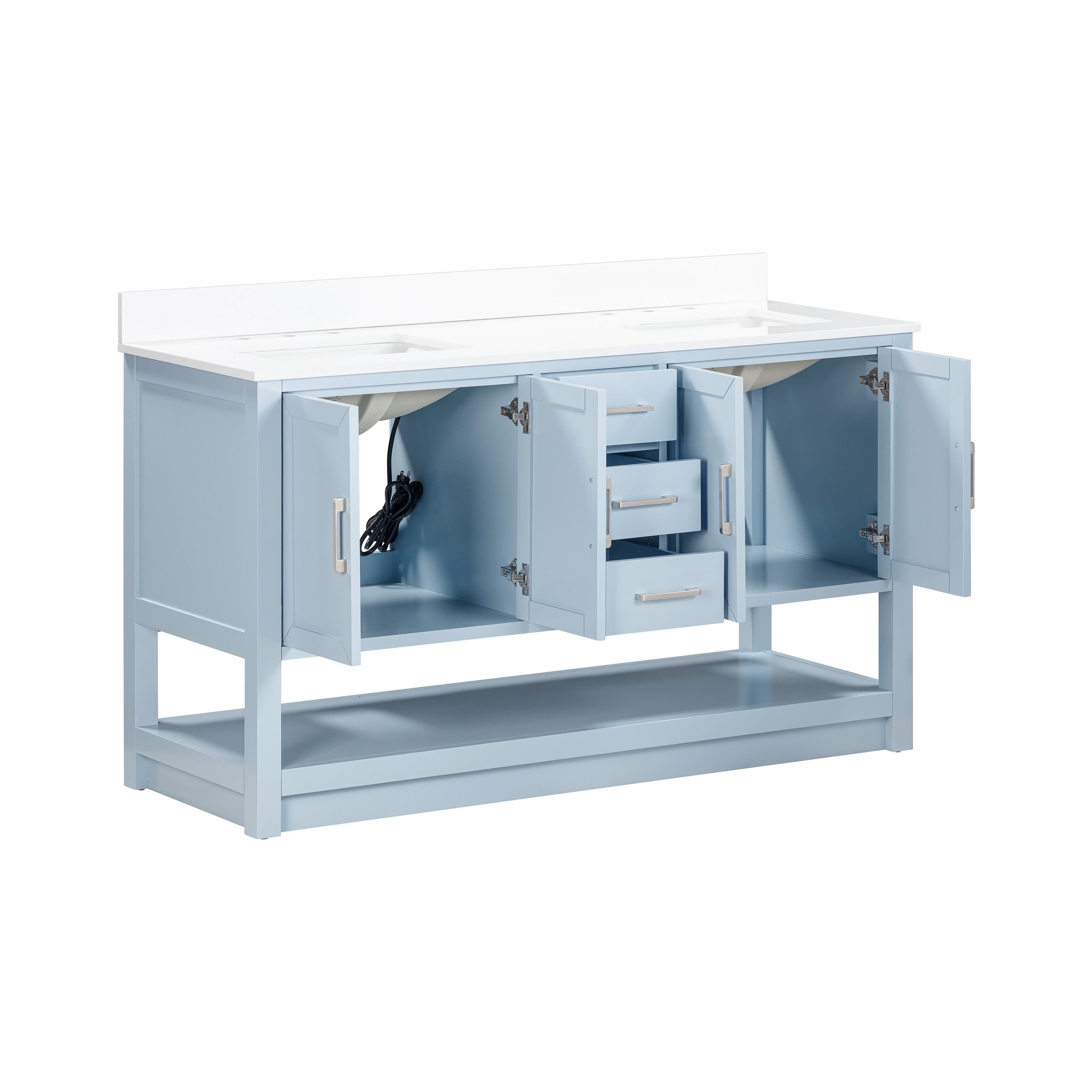 allen + roth L22090-VS60-LB Bath-Vanity-Combo - View #14