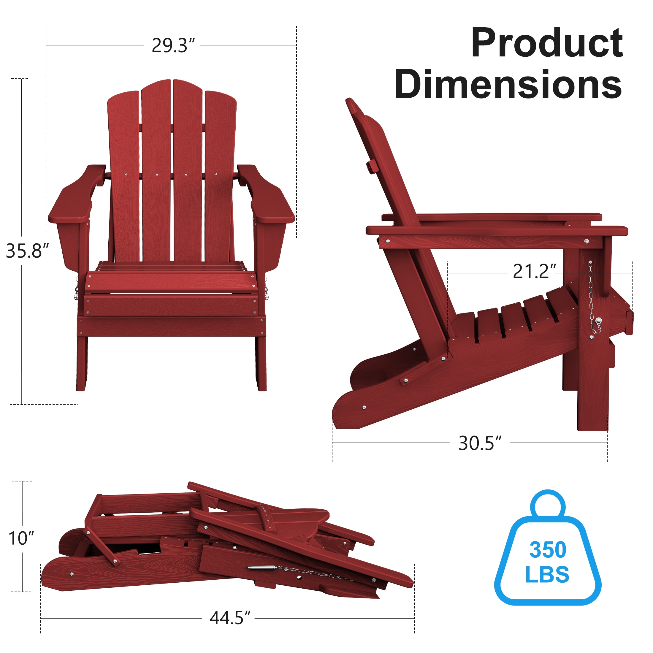 JEAREY PSQWY-ZD-DR Patio-Chairs - View #5