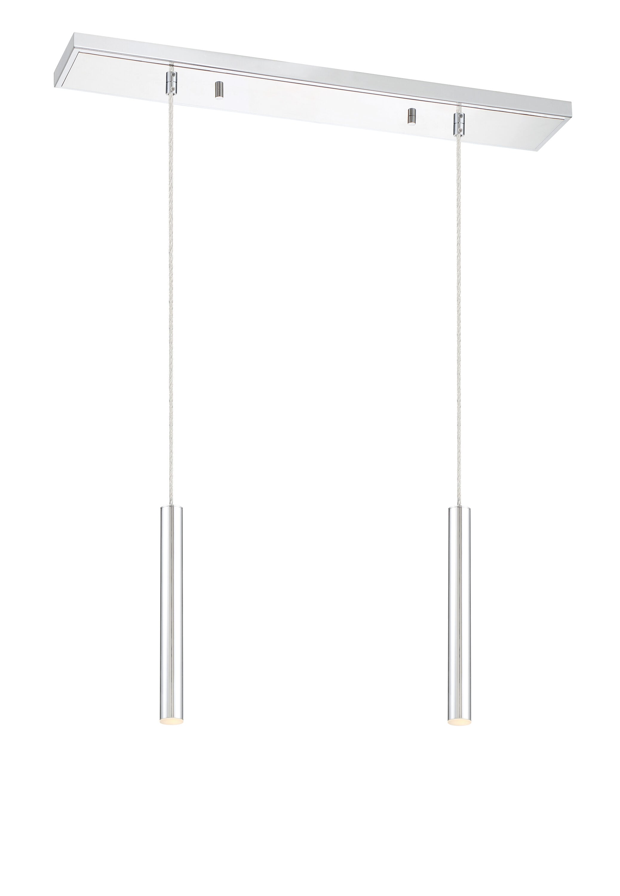 Z-Lite 917MP12-CH-LED-2LCH Pool-Table-Lighting - View #2