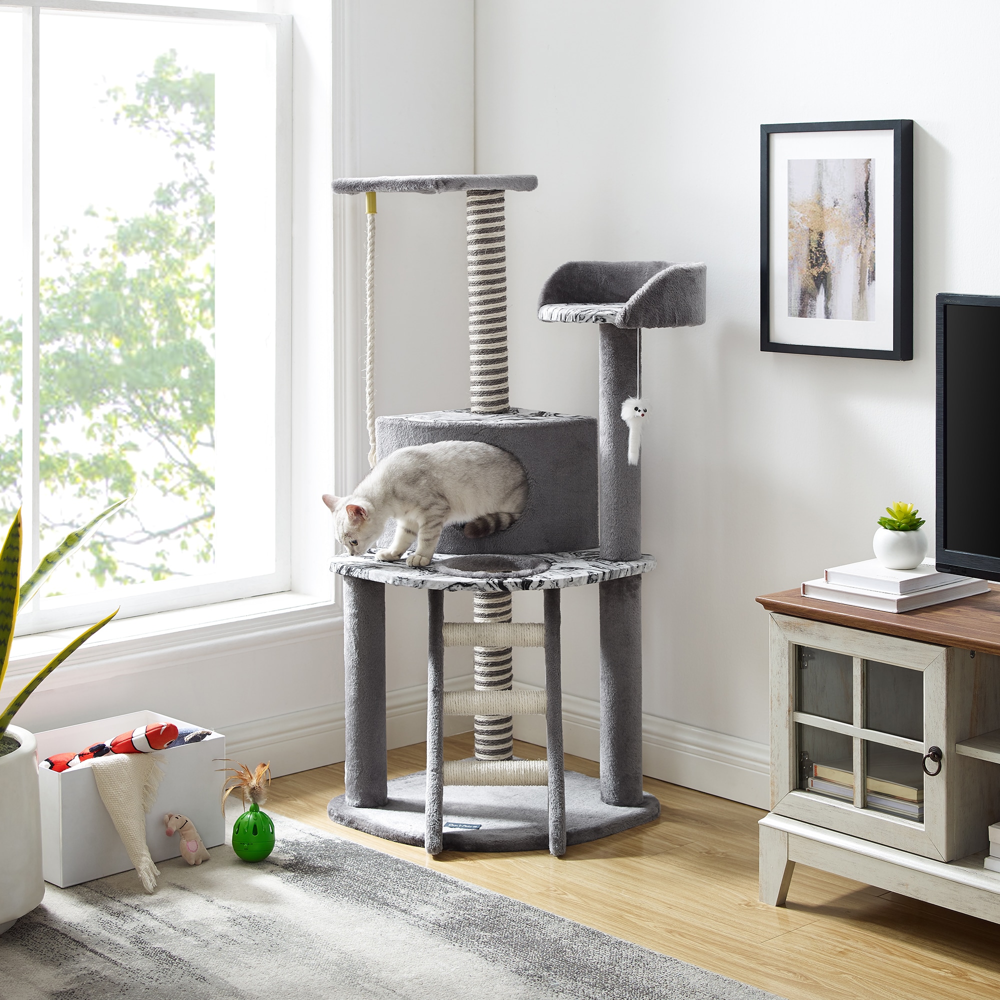 Sam's Pets SP-CT1282GY Cat-Trees - View #5