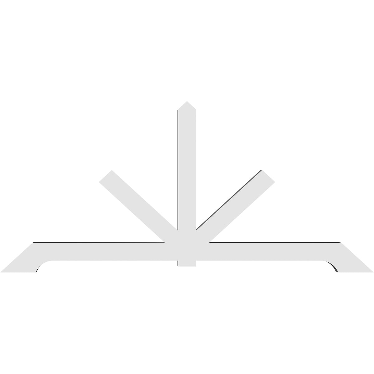 Ekena Millwork GBP084X39X0404VAN00 Exterior-Brackets-Braces - View #4