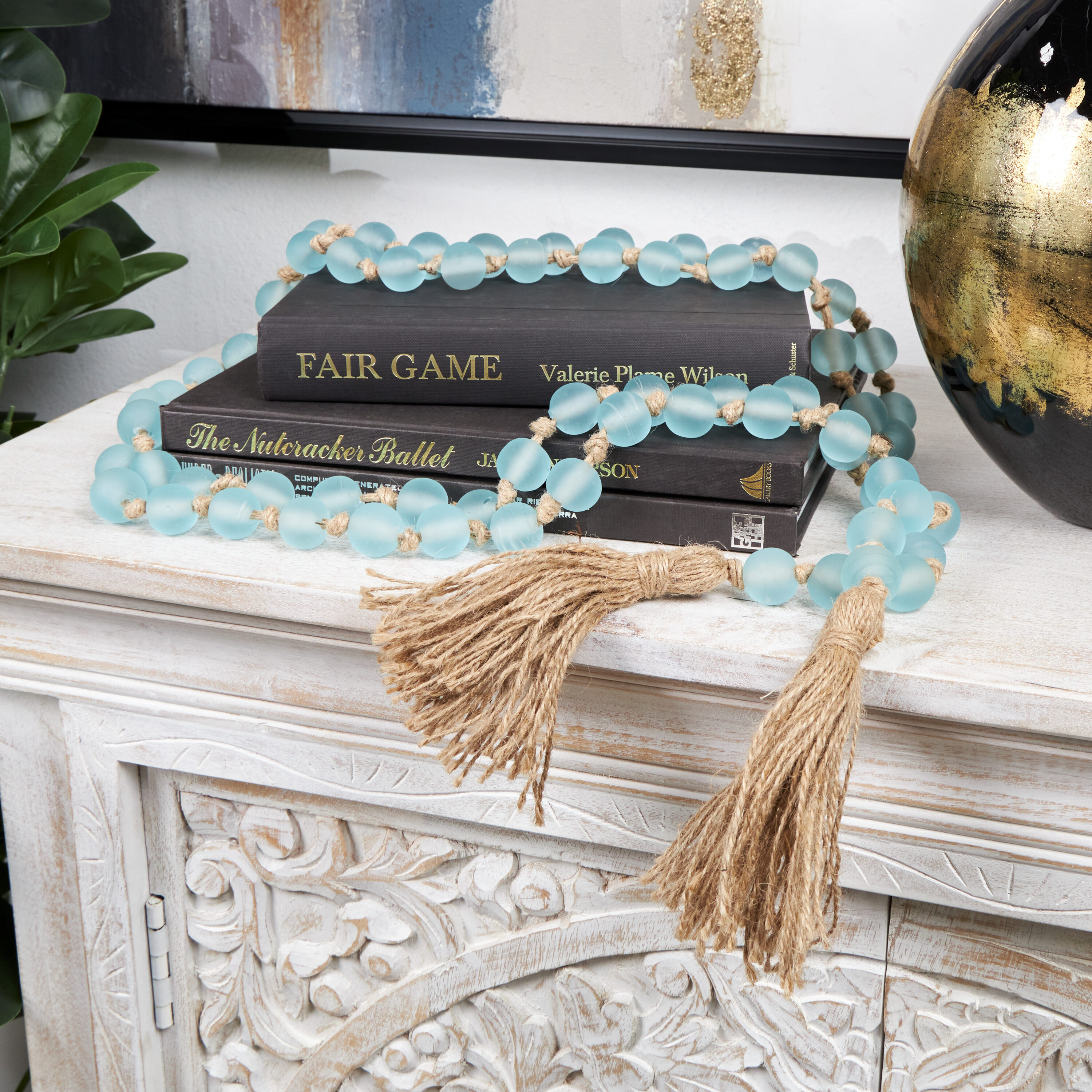 Grayson Lane 821374 Blue Glass Country Decorative object