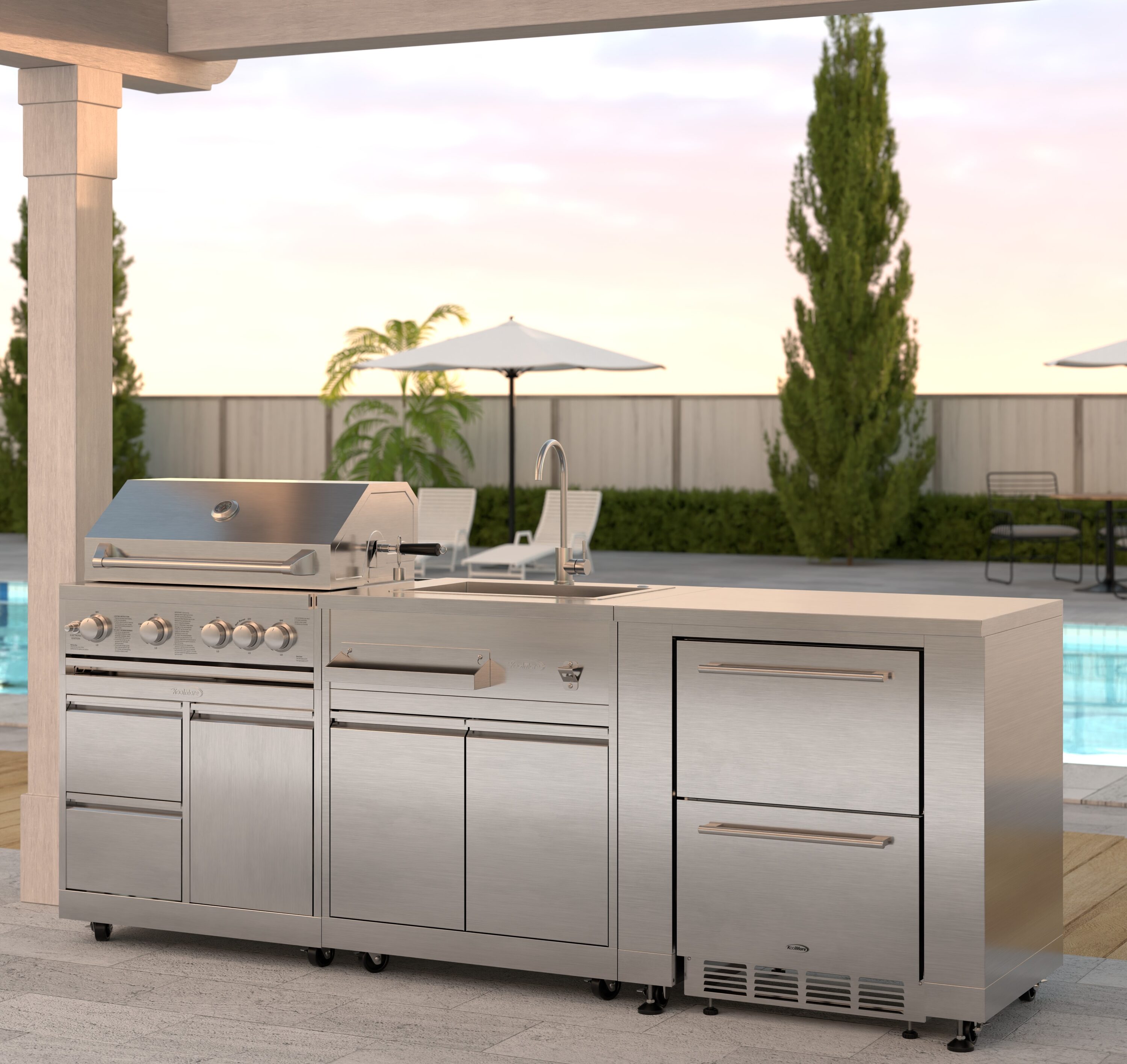 KoolMore LOW-KM-OK116 Gas-Grill - View #2