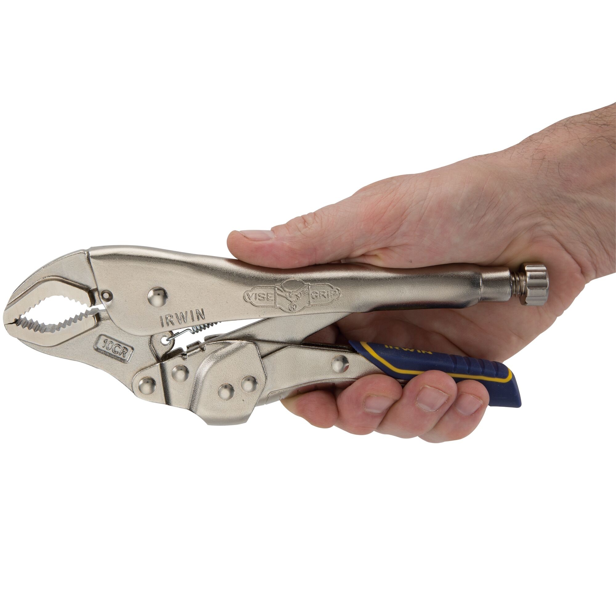 Vise Grip 10CR 10-Inch Adjustable Curved Jaw Locking Pliers