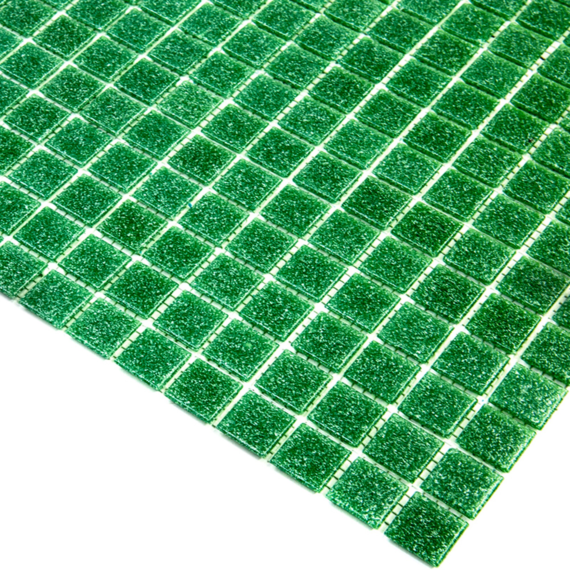 Apollo Tile Dune Sea Green 12-in x 12-in Glossy Glass Uniform Squares Floor and Wall Tile (20-sq. ft/ Carton)
