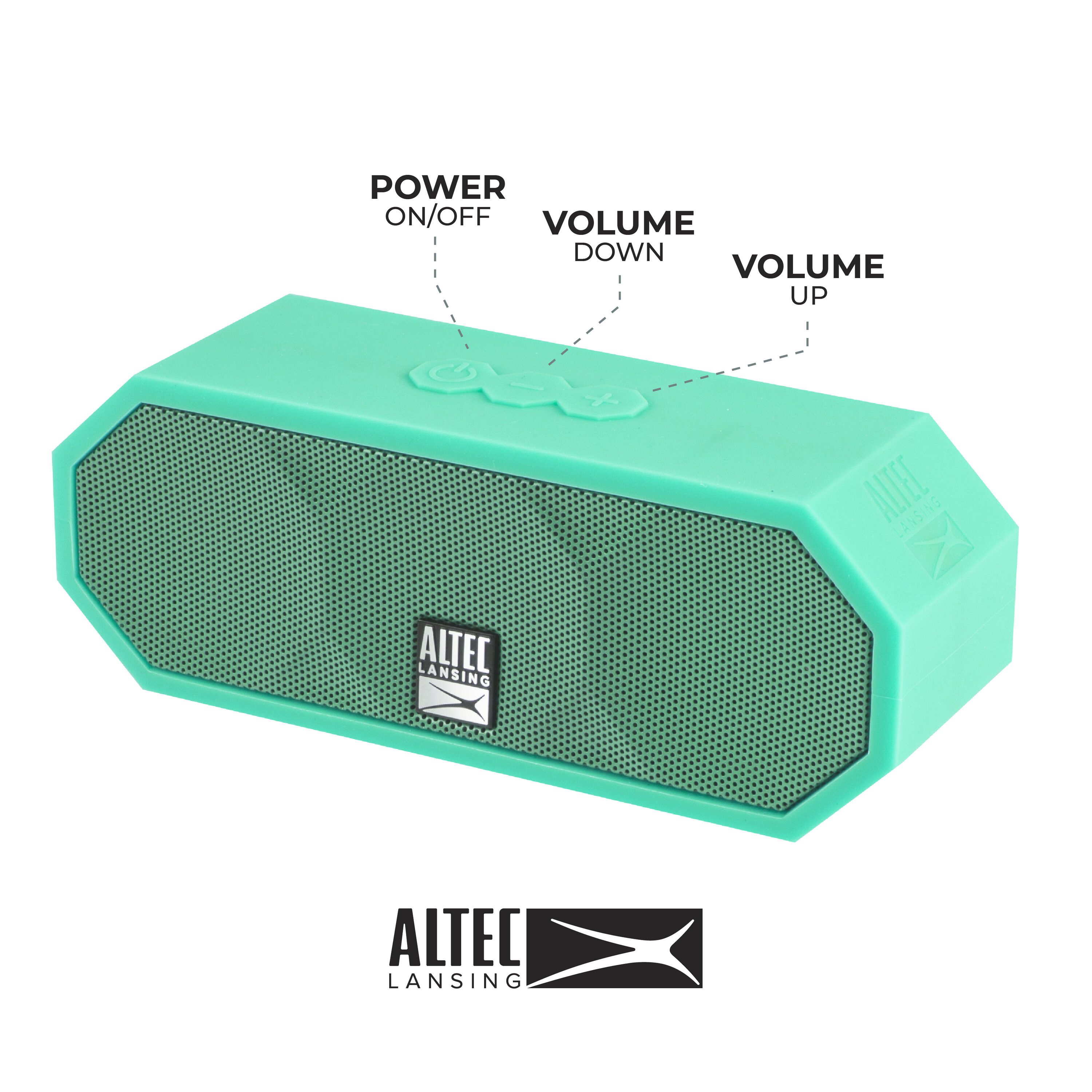 Altec Lansing IMW457-MINT Portable-Speakers - View #3