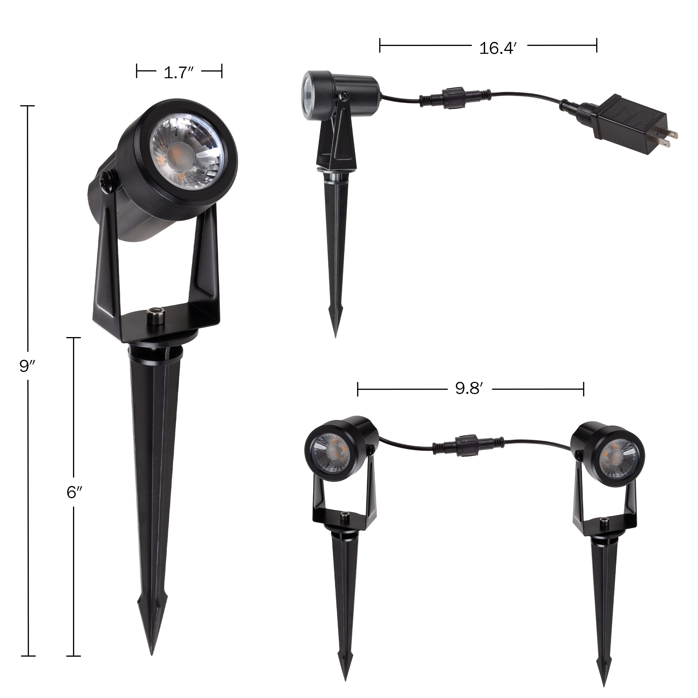 Pure Garden 50-LG1333 Spot-Lights - View #6
