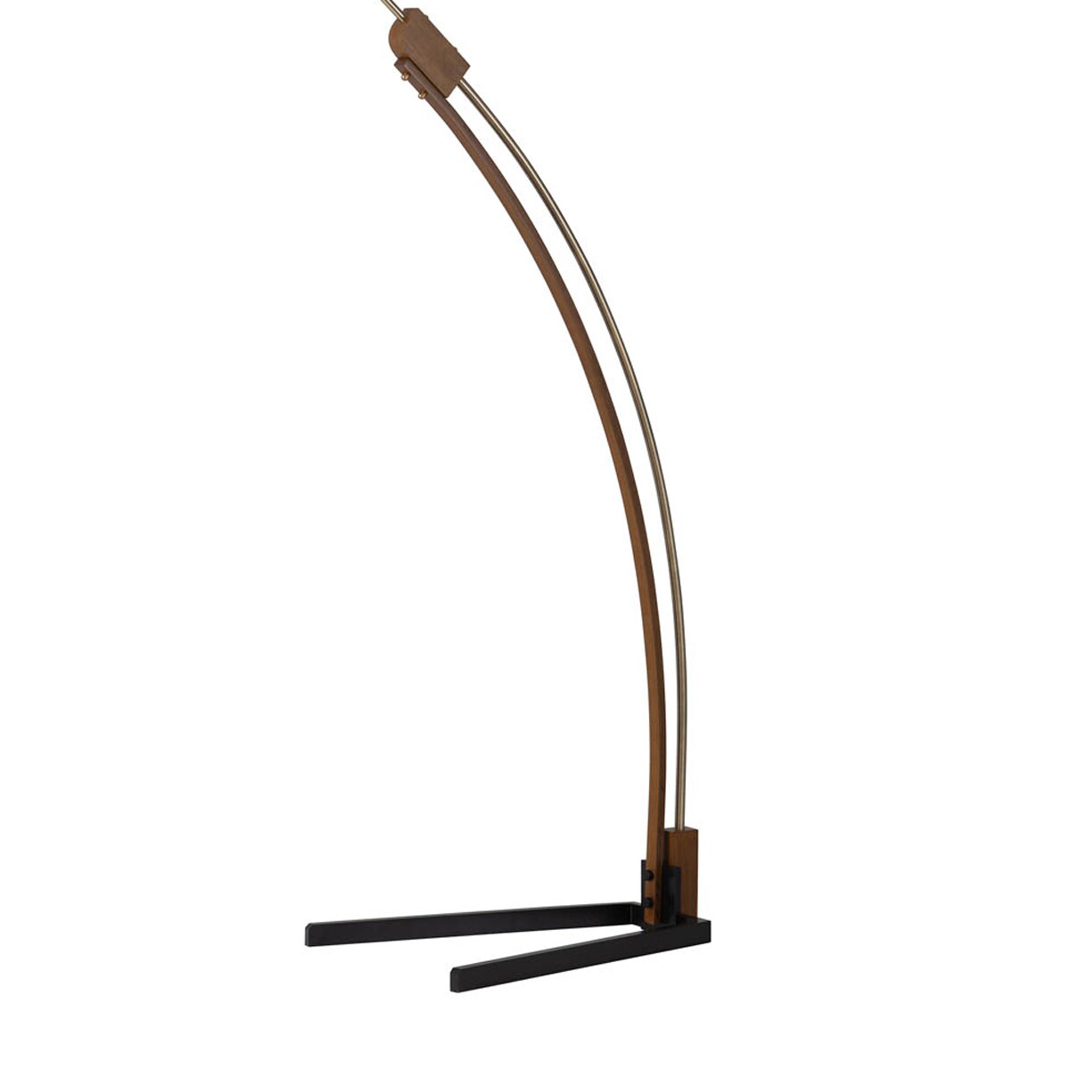 UEX7931 Mid-Century Modern Floor Lamp 17''W x 17''D x 65''H, Aged Bras –  Urban Ambiance