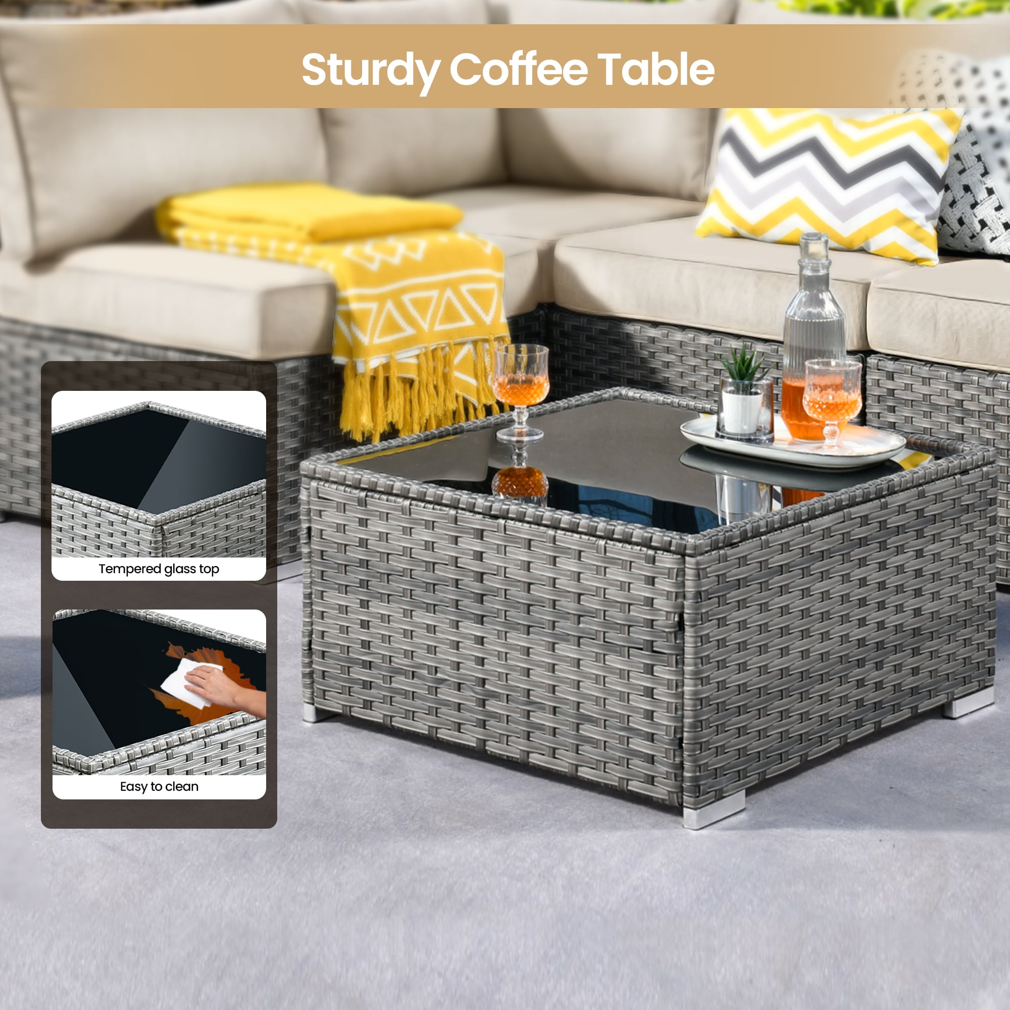 Pouuin SCFPGRSHOP600-10 Patio-Sofas-Daybeds - View #8