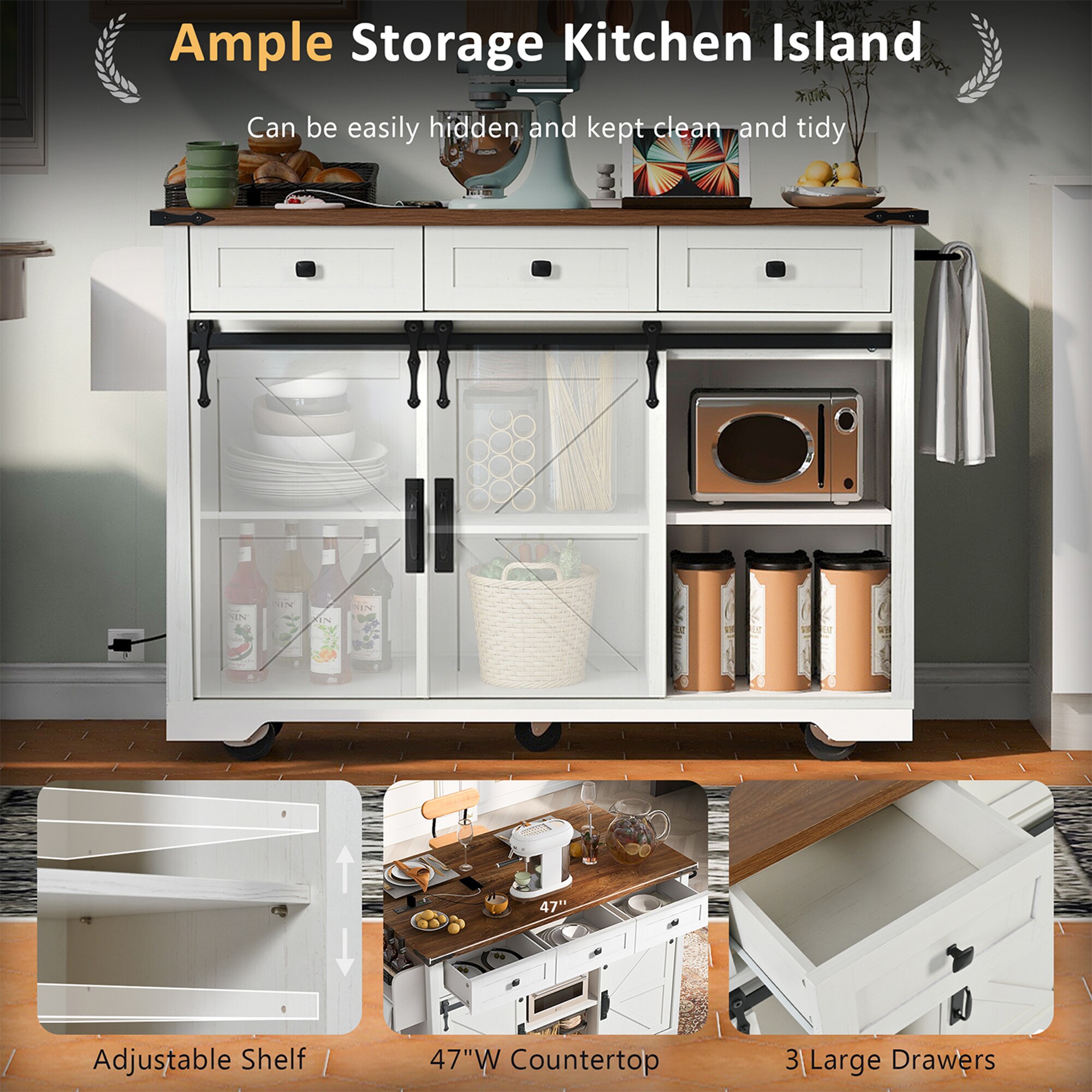 SINOFURN SYB260053WT Kitchen-Furniture - View #6