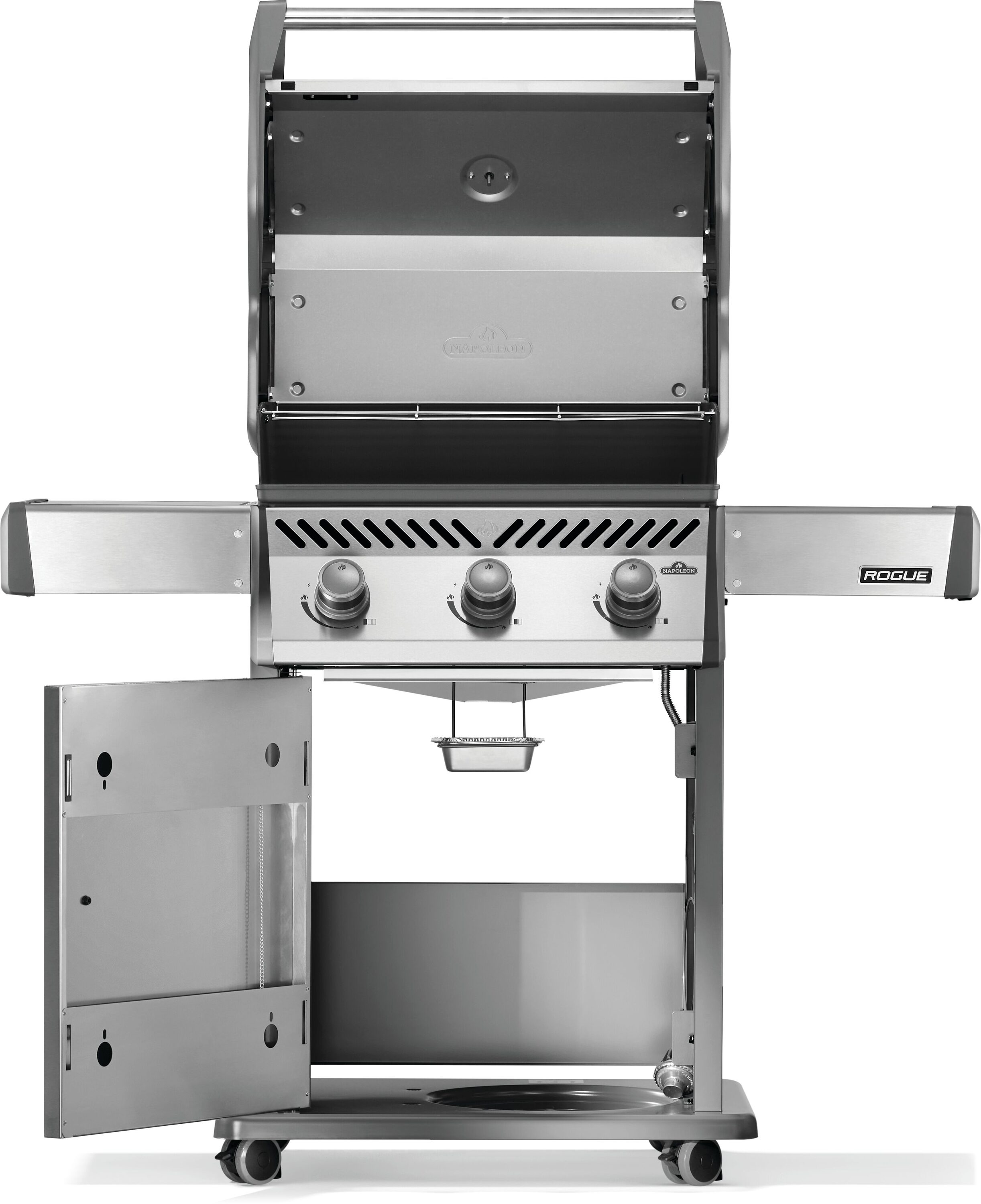 NAPOLEON Rogue 425 Series Stainless Steel 3 -Burner Liquid Propane Gas Grill