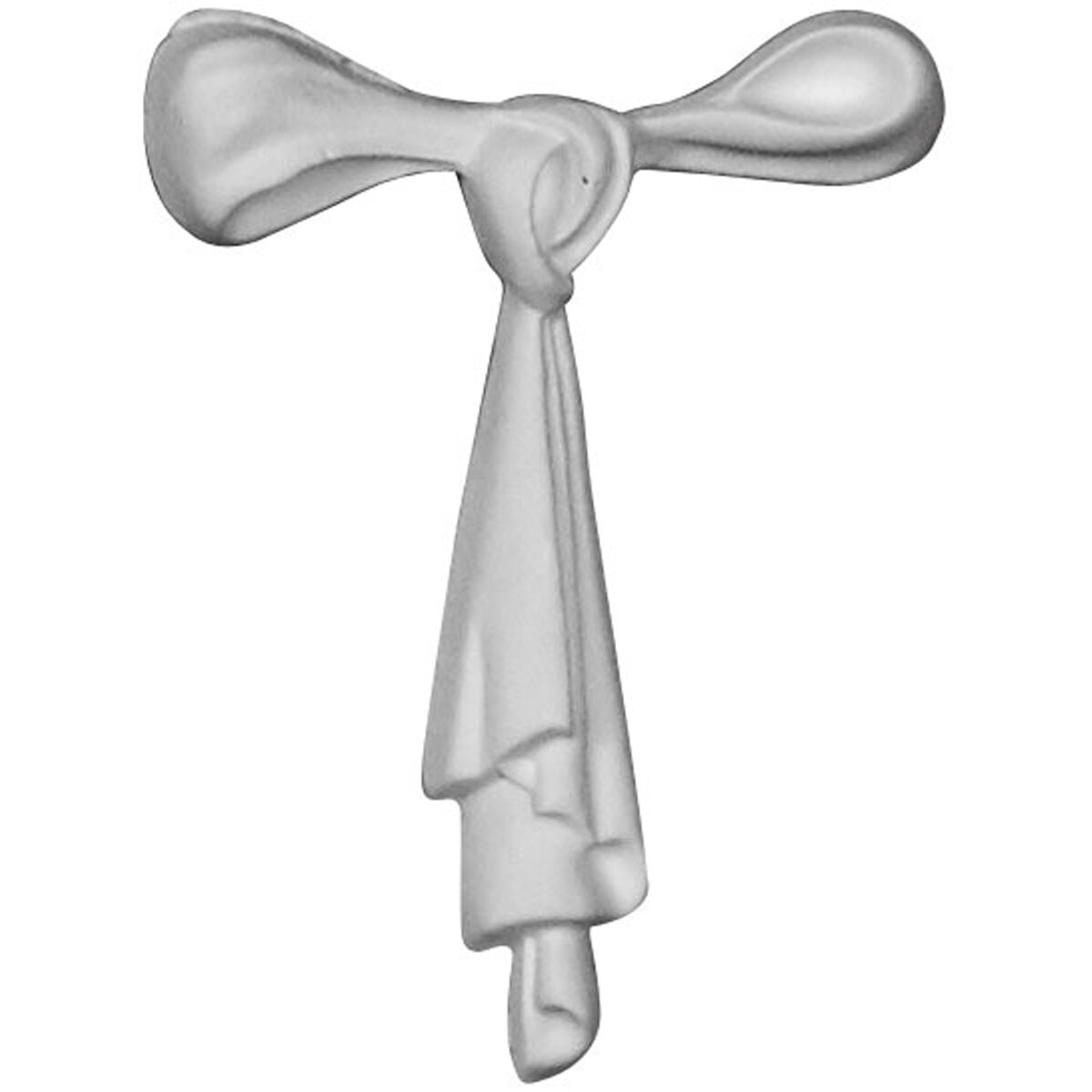 Ekena Millwork ONL02X03X00RI Ribbon 2.375-in W x 3-in H Primed Applique