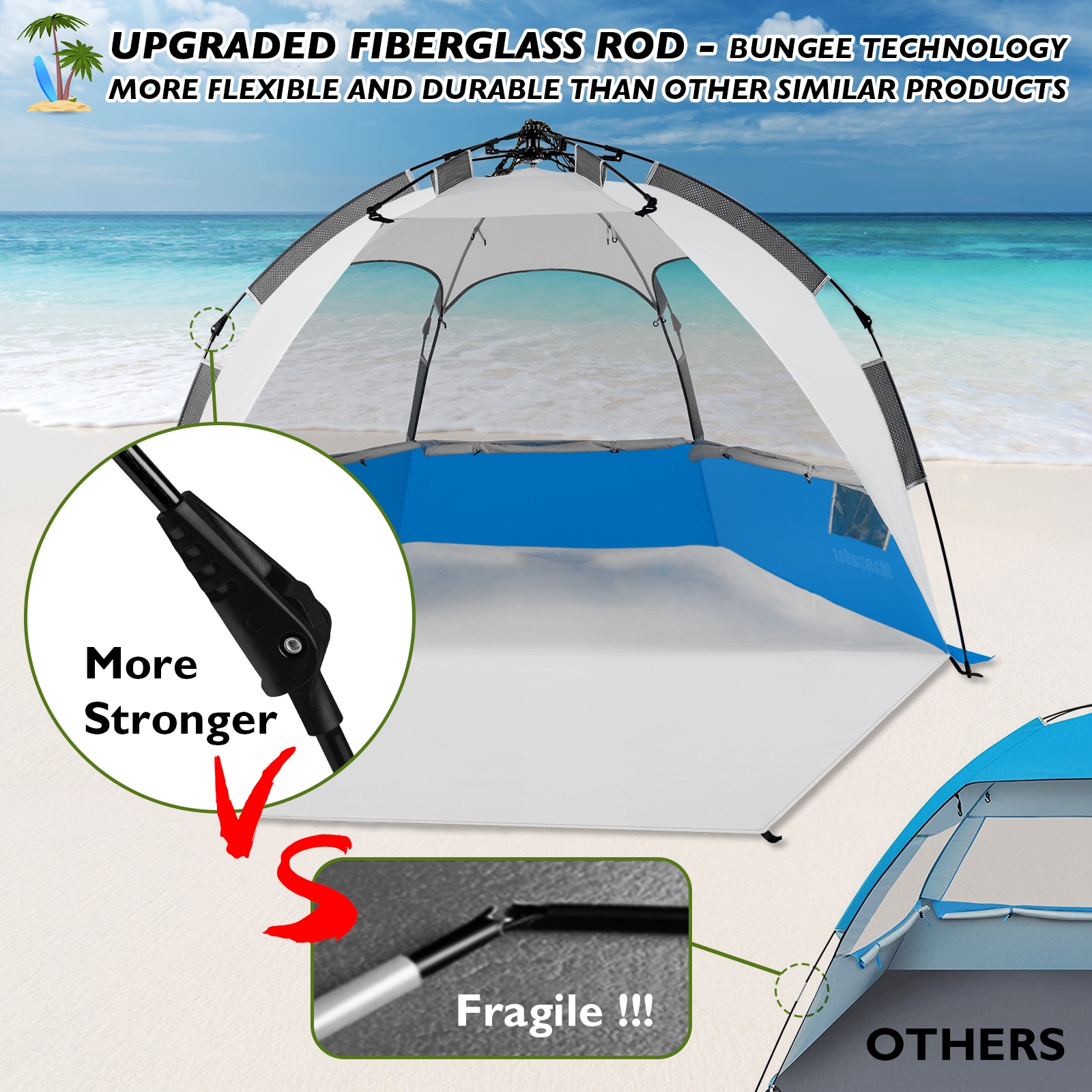 GARSING MANSADER-BSA-2-3P-GB tents - View #5