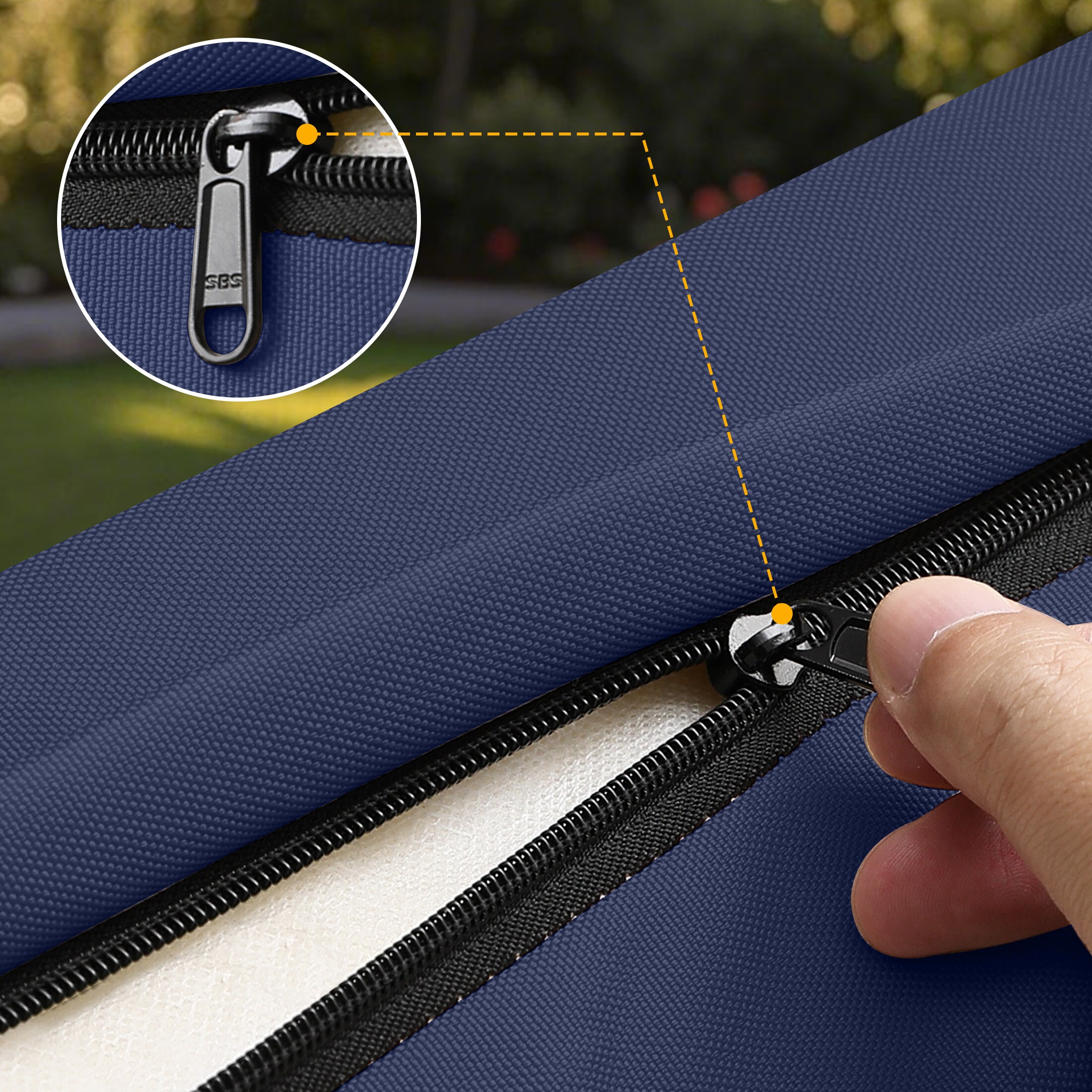 AAAAAcessories LSPC-YD-1816-LAN-2 Patio-Furniture-Cushions - View #5