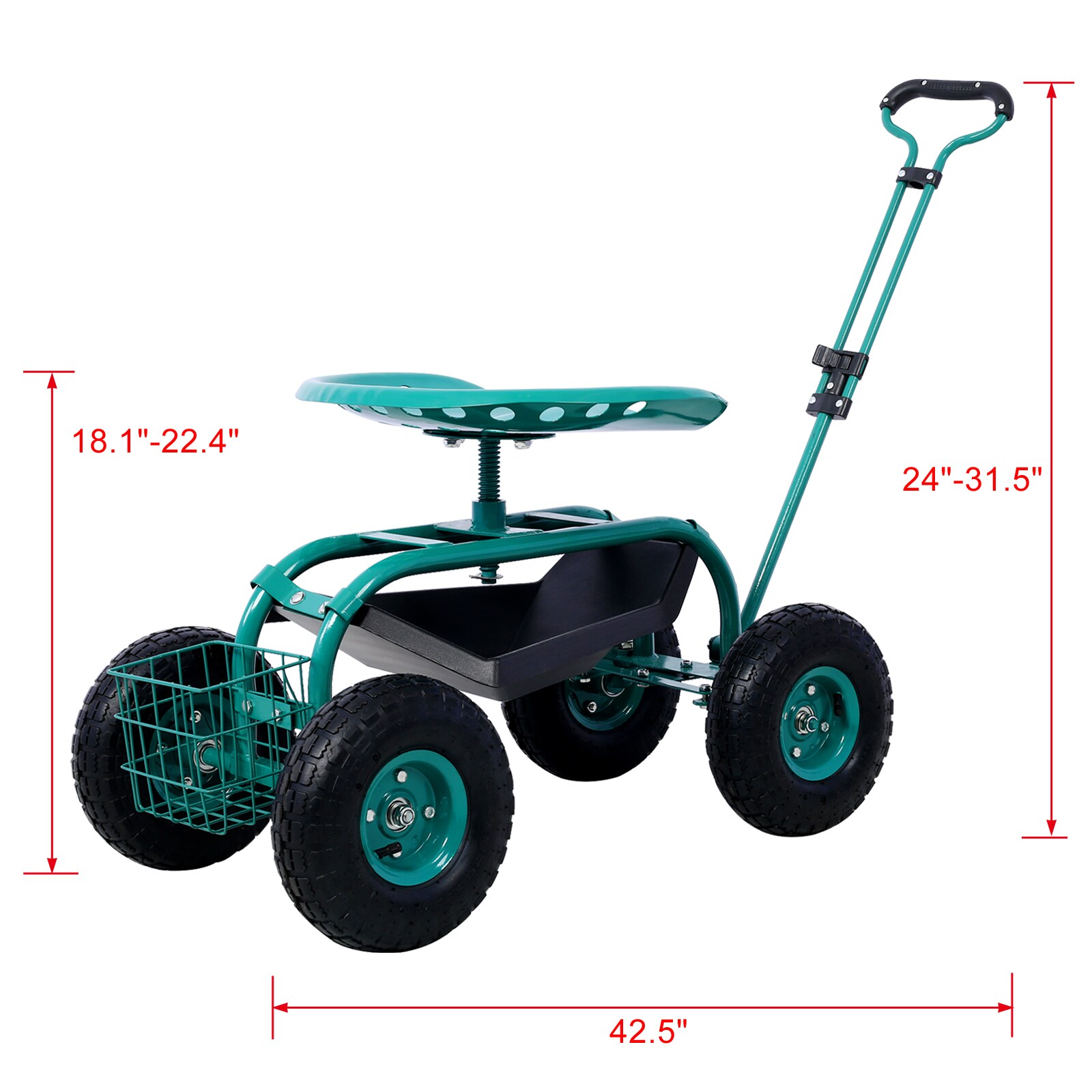 AHIOU HOME ZAAHG-42630C Yard-Carts - View #10