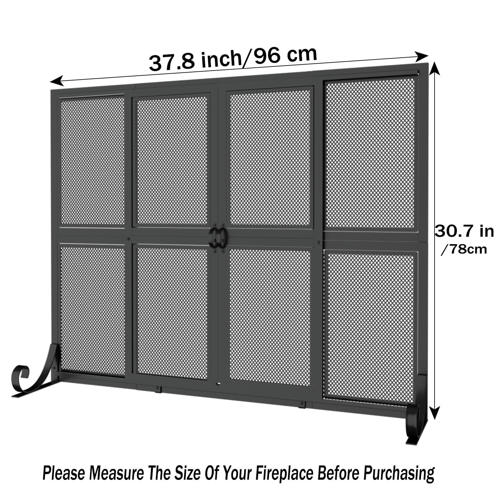 Misopily L05MS10010 Fireplace-Screens - View #4