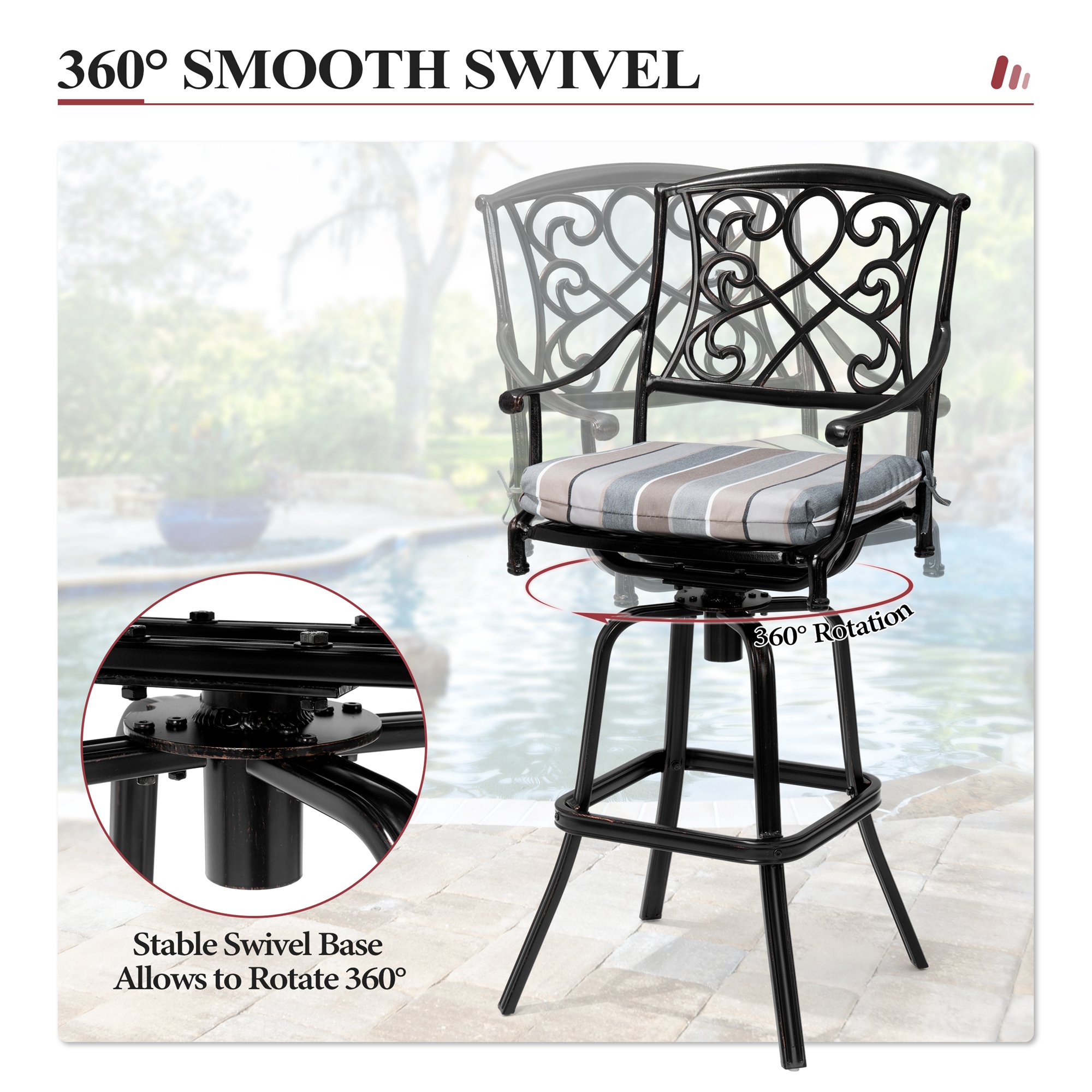 Crestlive Products CL-ST003CHA-2 Patio-Chairs - View #4