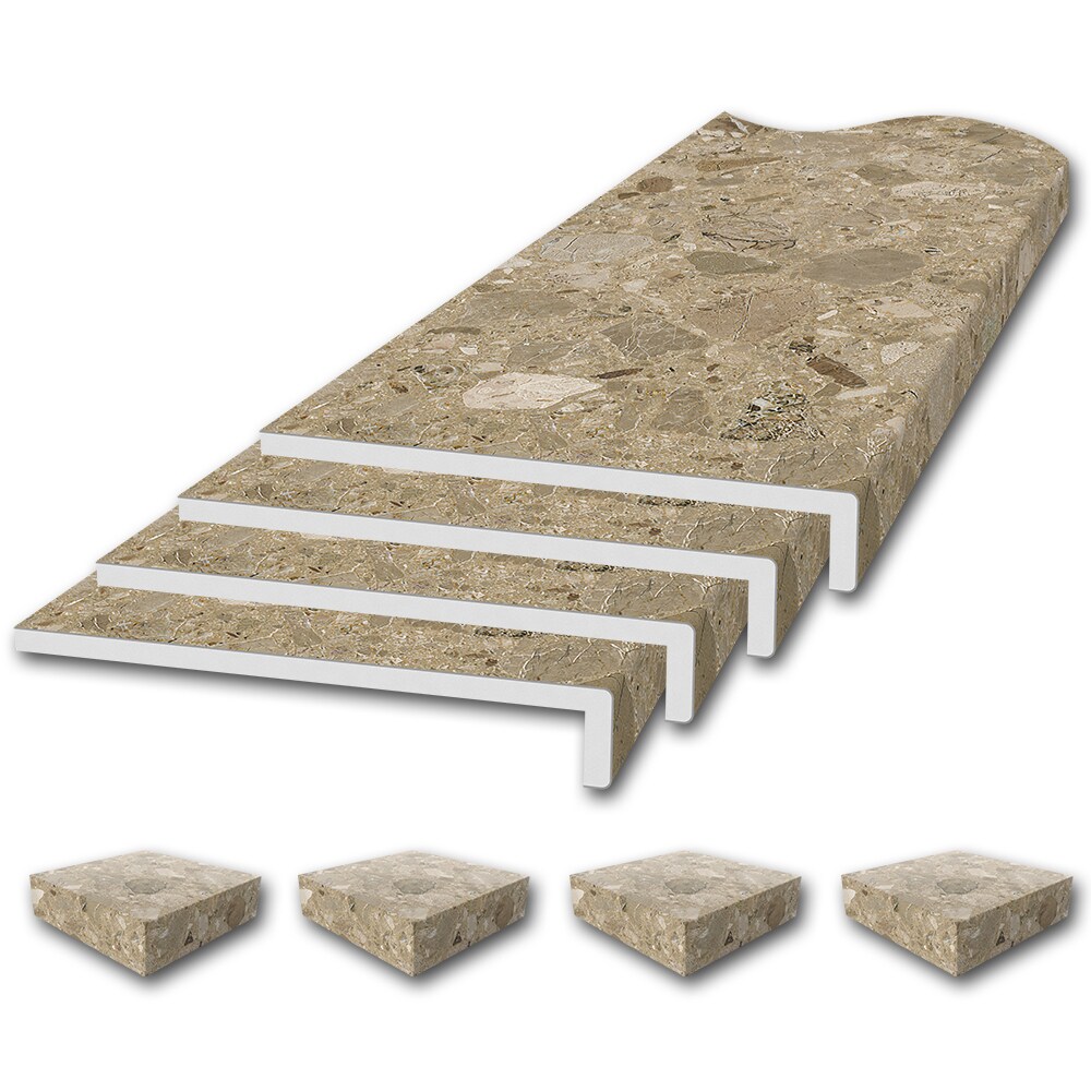 FlexStone FLXWTK648R4PF Window Sill Trim Kit In Petrafini