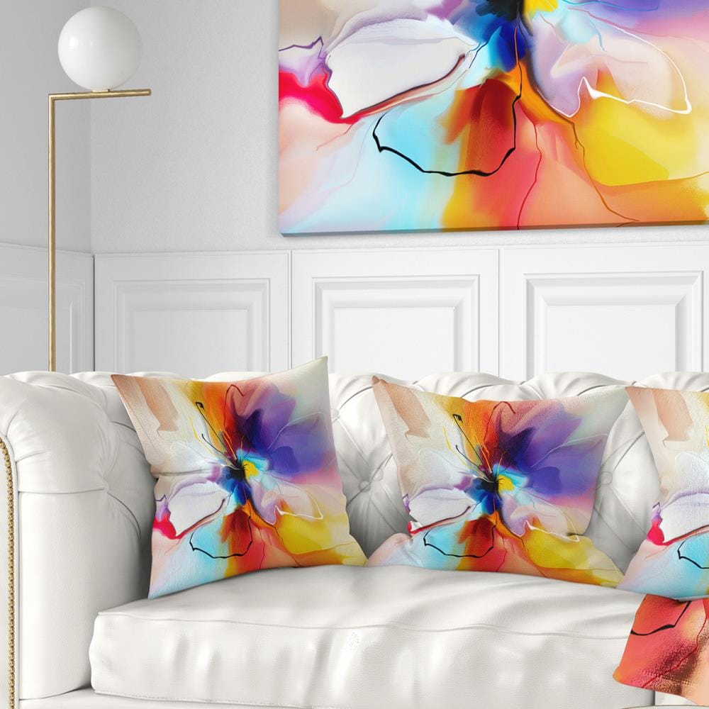 Designart CU7329-18-18 18-in x 18-in Multiple Colors Indoor Decorative Pillow