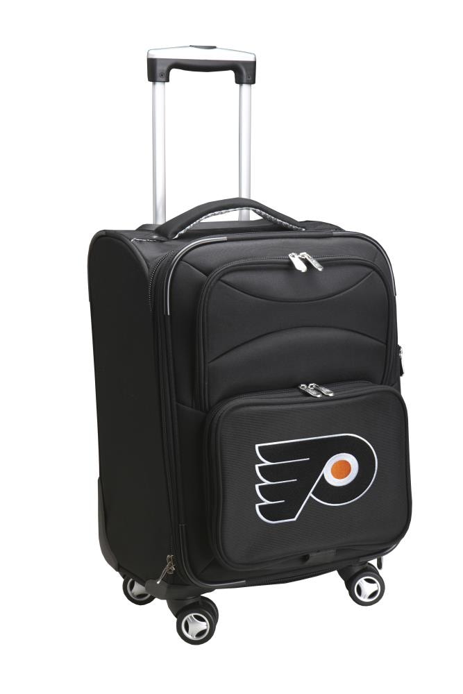 Mojo Licensing NHFLL202 NHL Philadelphia Flyers 21.5 x 12 x 14 Black Ballistic Nylon Softshell Carry-on Bag (1-Bag)
