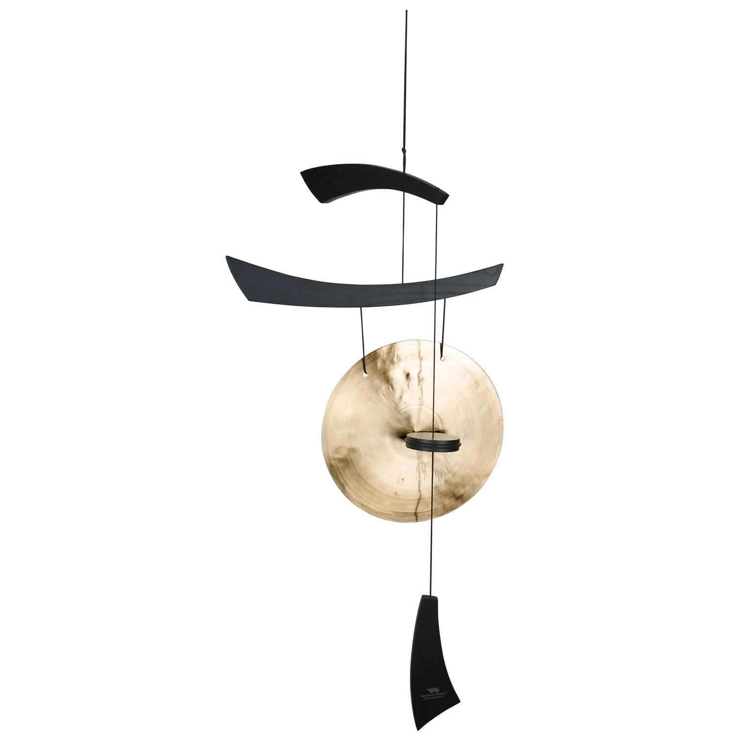 Woodstock Chimes EGCB 34-Inches Black Metal Wind Chime