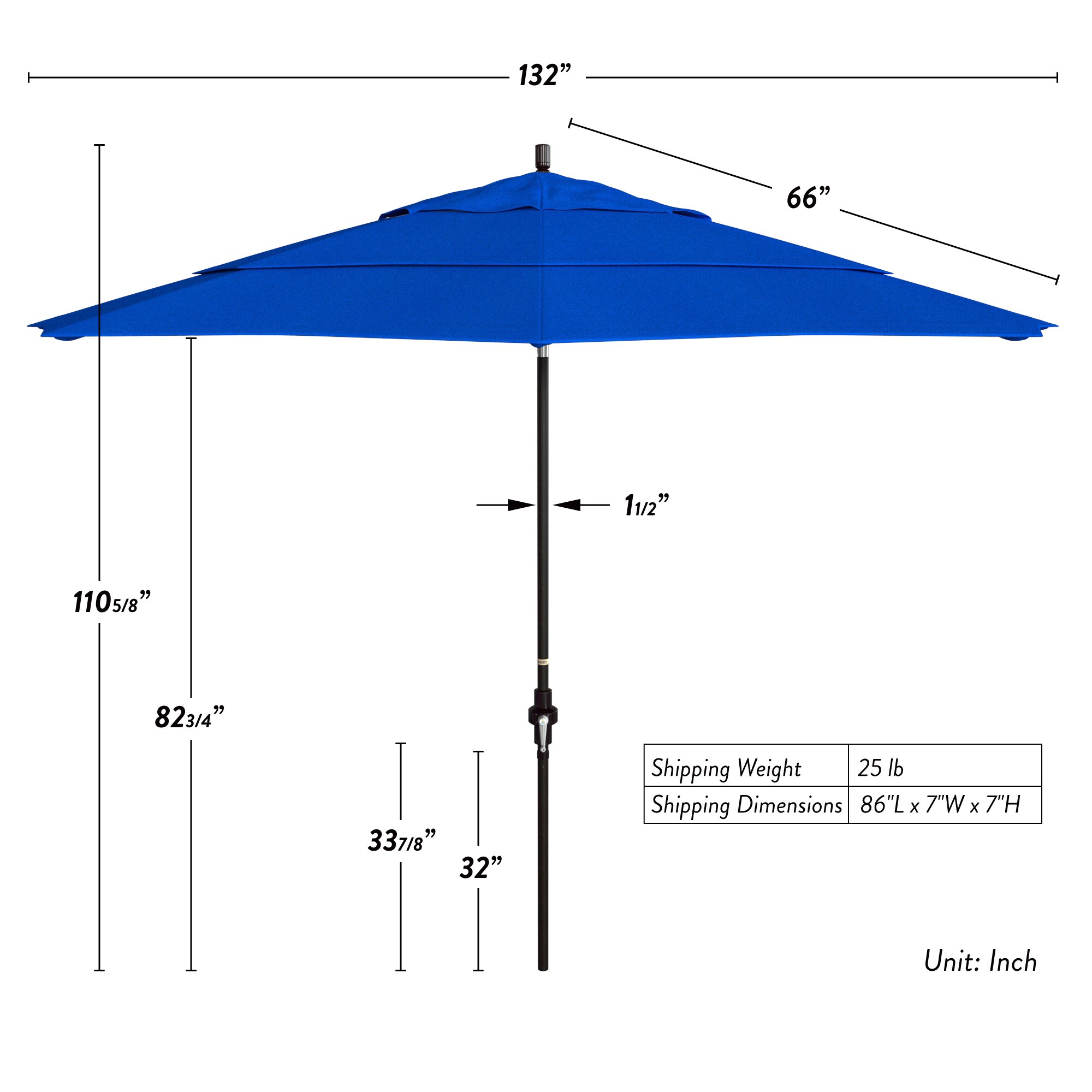 California Umbrella 194061324622 Umbrellas-2 - View #6
