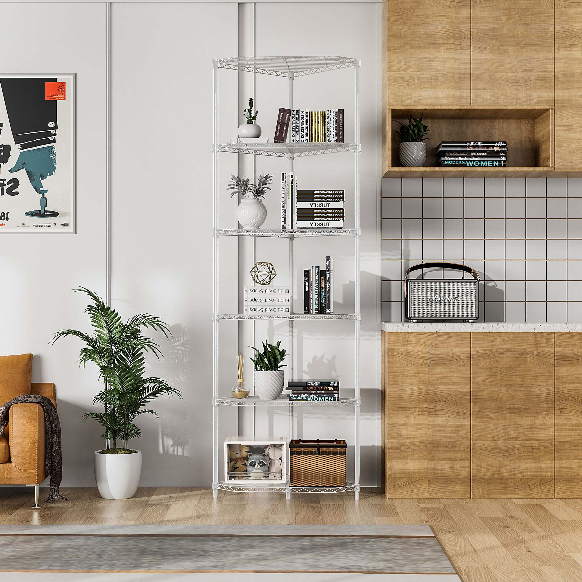 Kahomvis LIKE-QPS4-052 Free-Standing-Shelving - View #7