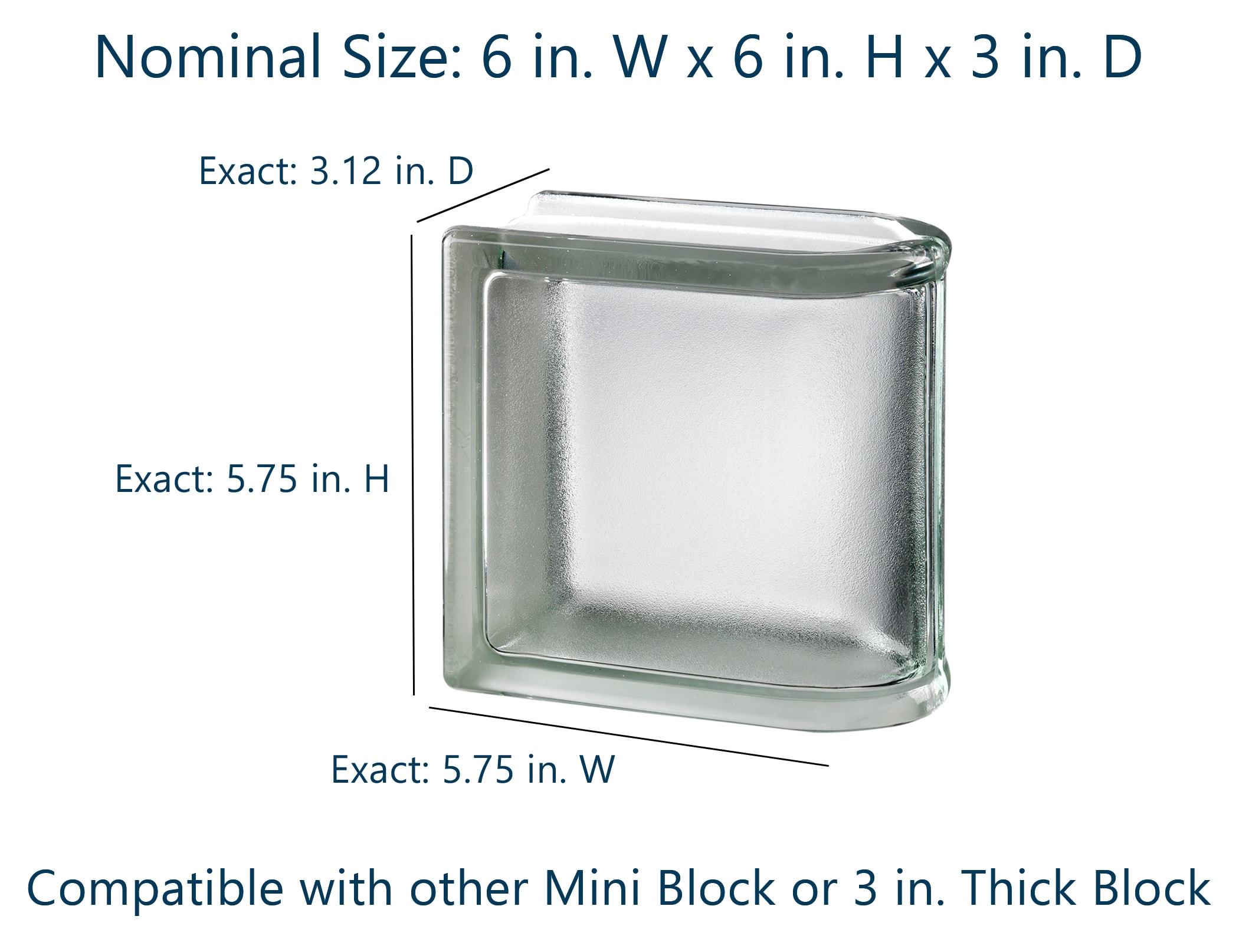 myMINIGLASS 123431 Glass-Block - View #3