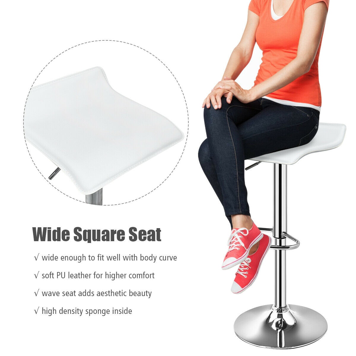 Sumyeg WF-HW66518WH-LA stools - View #10