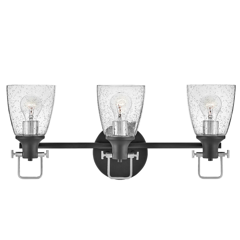 Hinkley Easton 24-in 3-Light Gloss Chrome LED Industrial Vanity Light ...