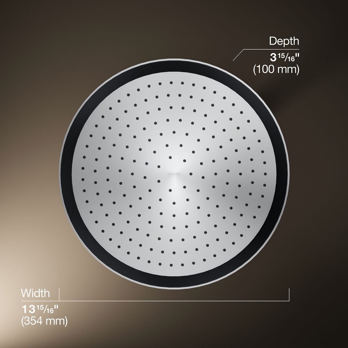 KOHLER 26292-CP Fixed-Showerhead - View #3