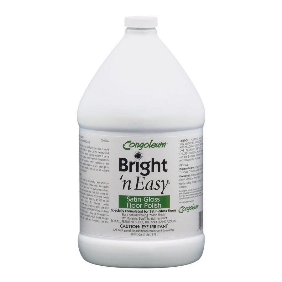 Congoleum Bright 'N Easy Floor Polish Satin Gloss 64fl oz Floor Polish