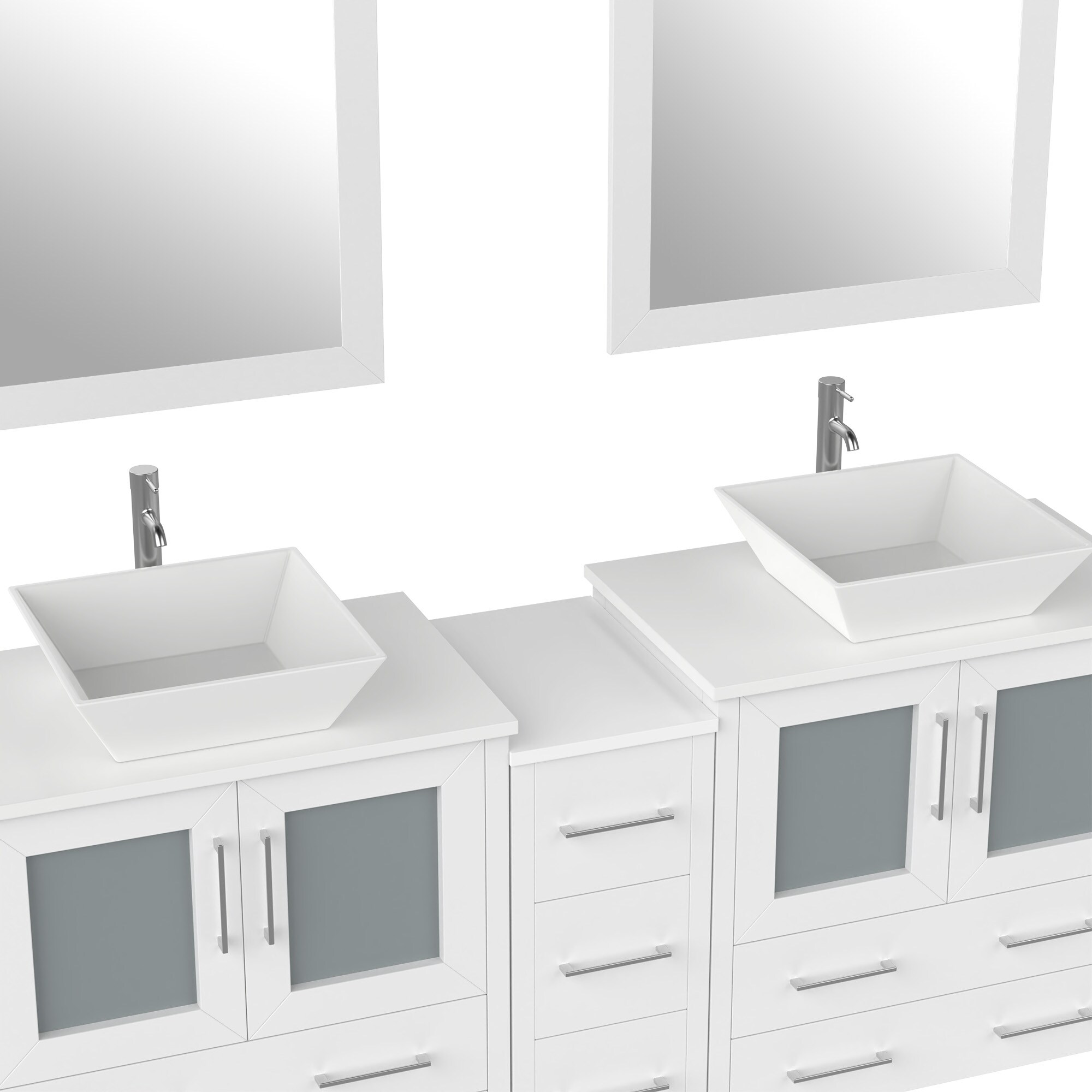 Vanity Art VA3130-72W Bath-Vanity-Combo - View #6