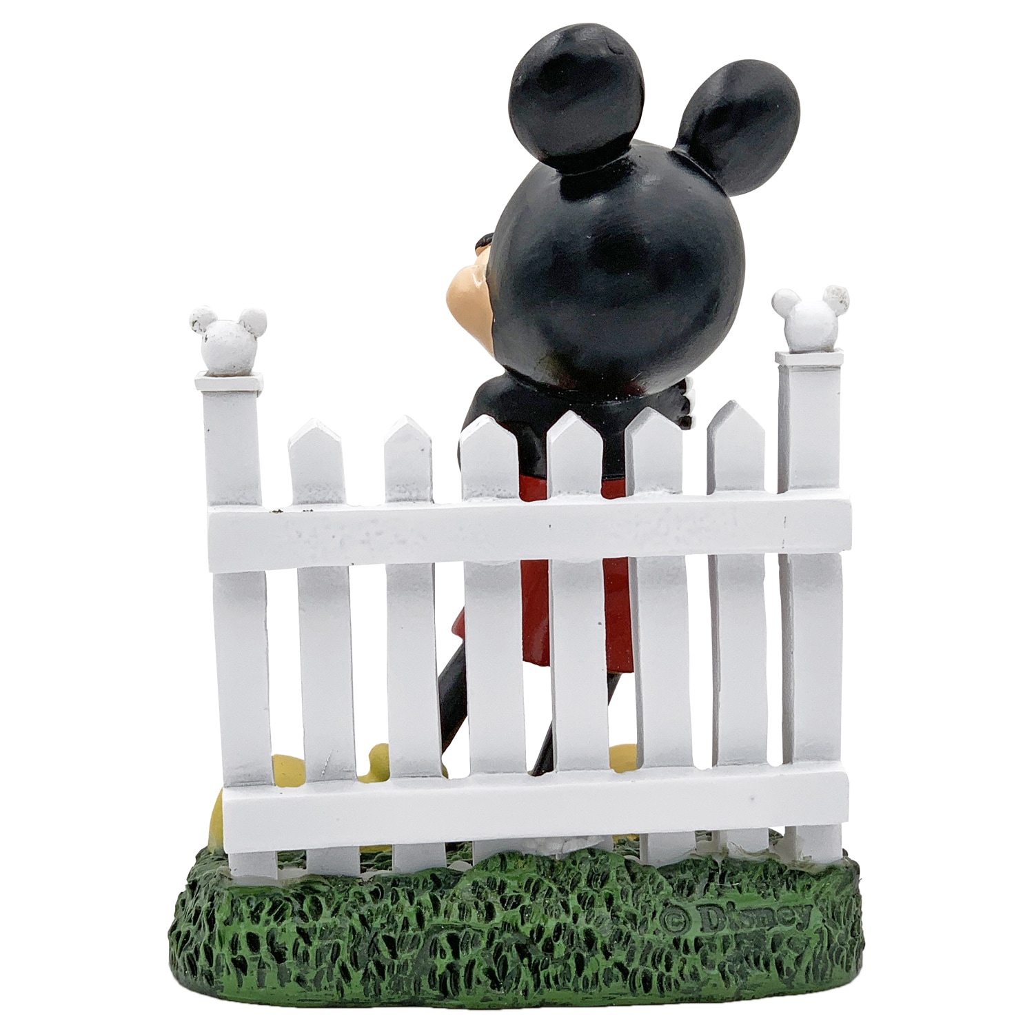 Disney Mickey Mouse Welcome Garden Statue in Multicolor Resin