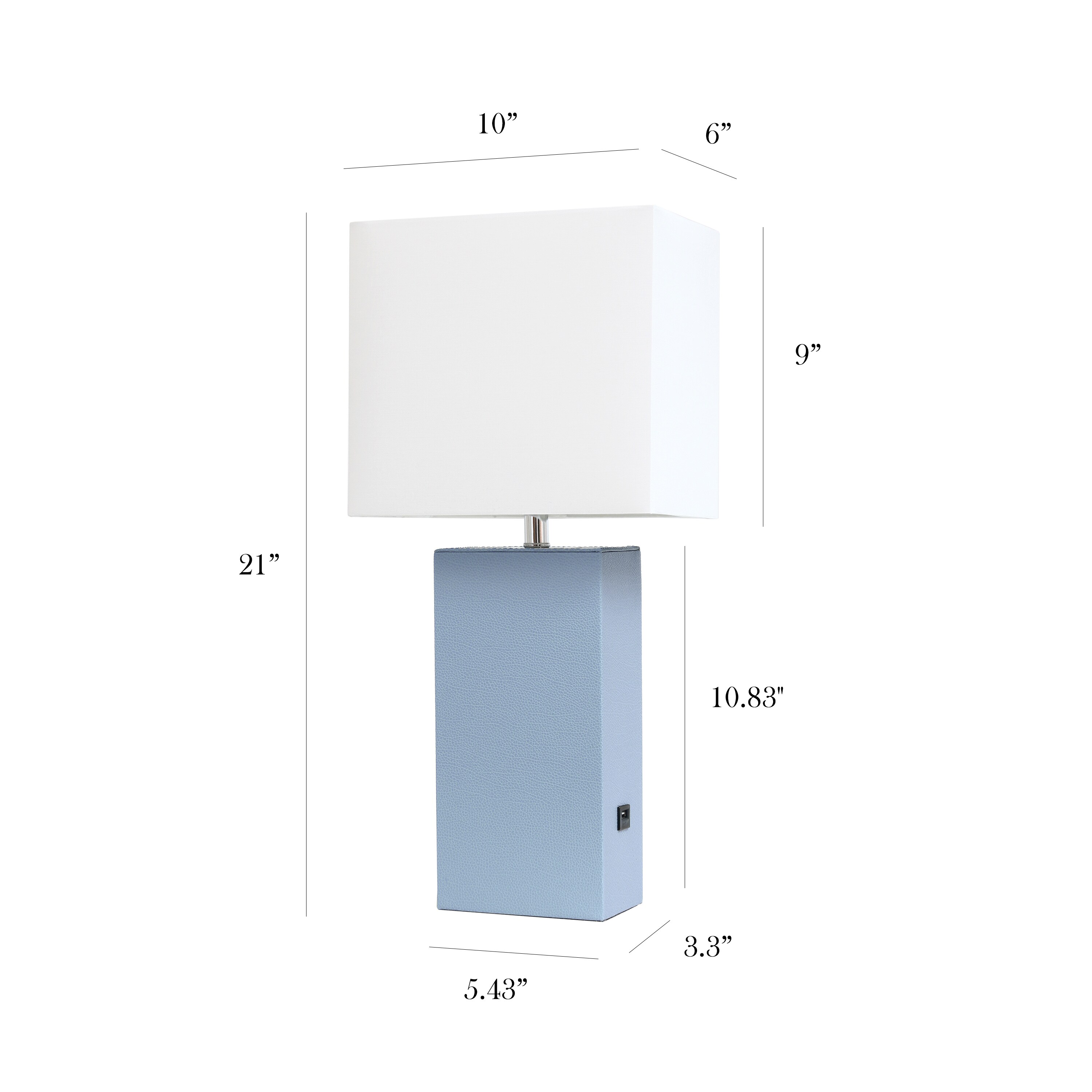 Elegant Designs LT1053-PWK Table-Lamps - View #3