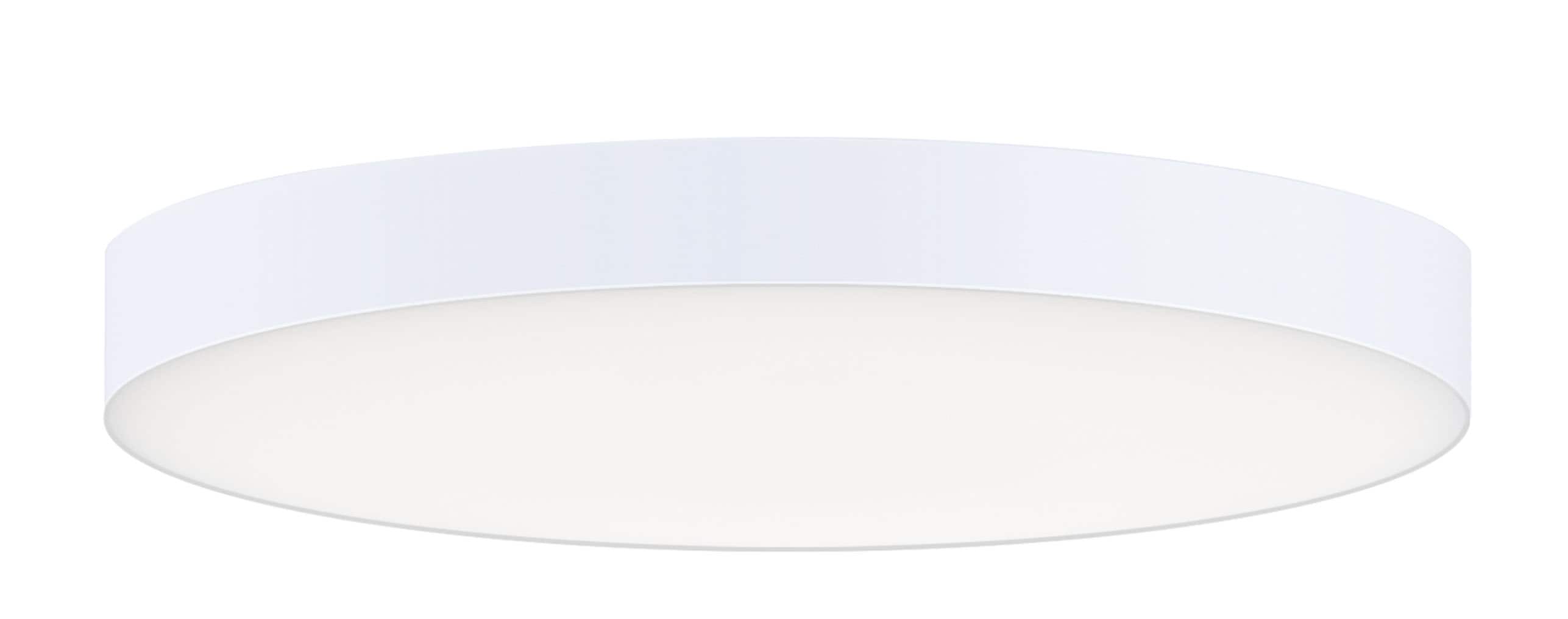 Maxim Lighting 57662WTWT Trim 1 -Light 7-in Matte White Integrated LED Flush Mount Light ENERGY STAR Certified