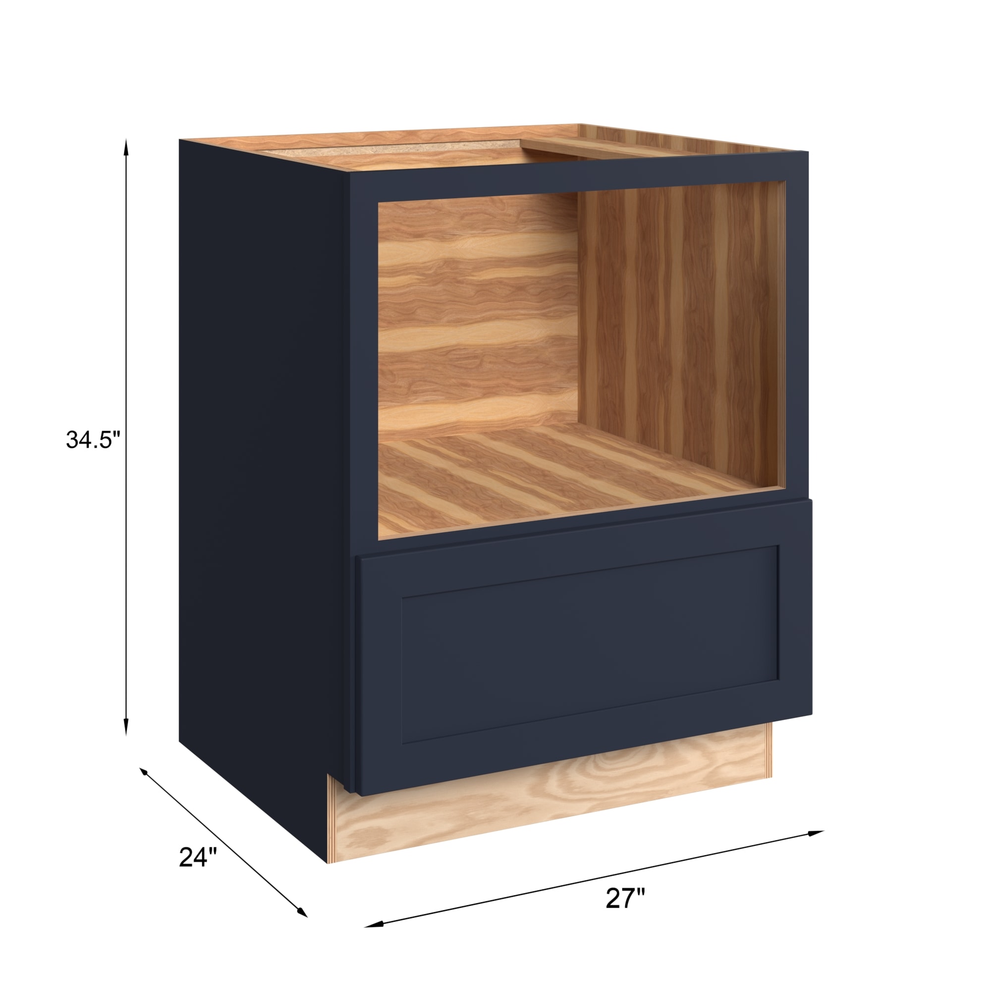 KraftMaid Momentum BMC272434G77 Cabinets-Kitchen - View #3