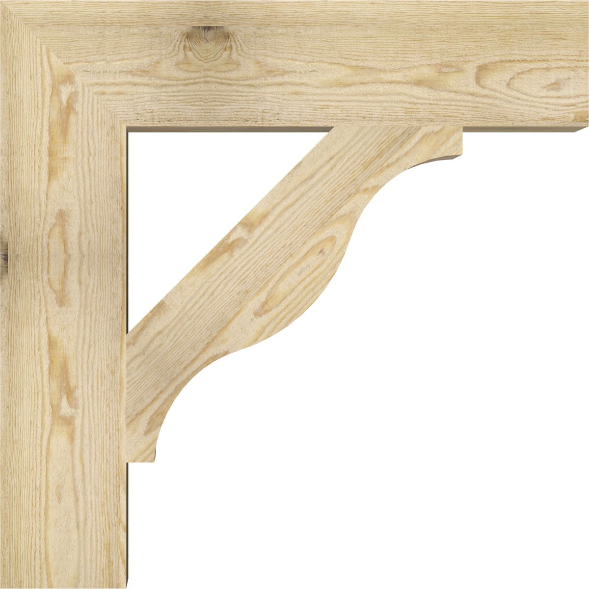 Ekena Millwork BKT06X28X28FST05RDF Exterior-Brackets-Braces - View #3